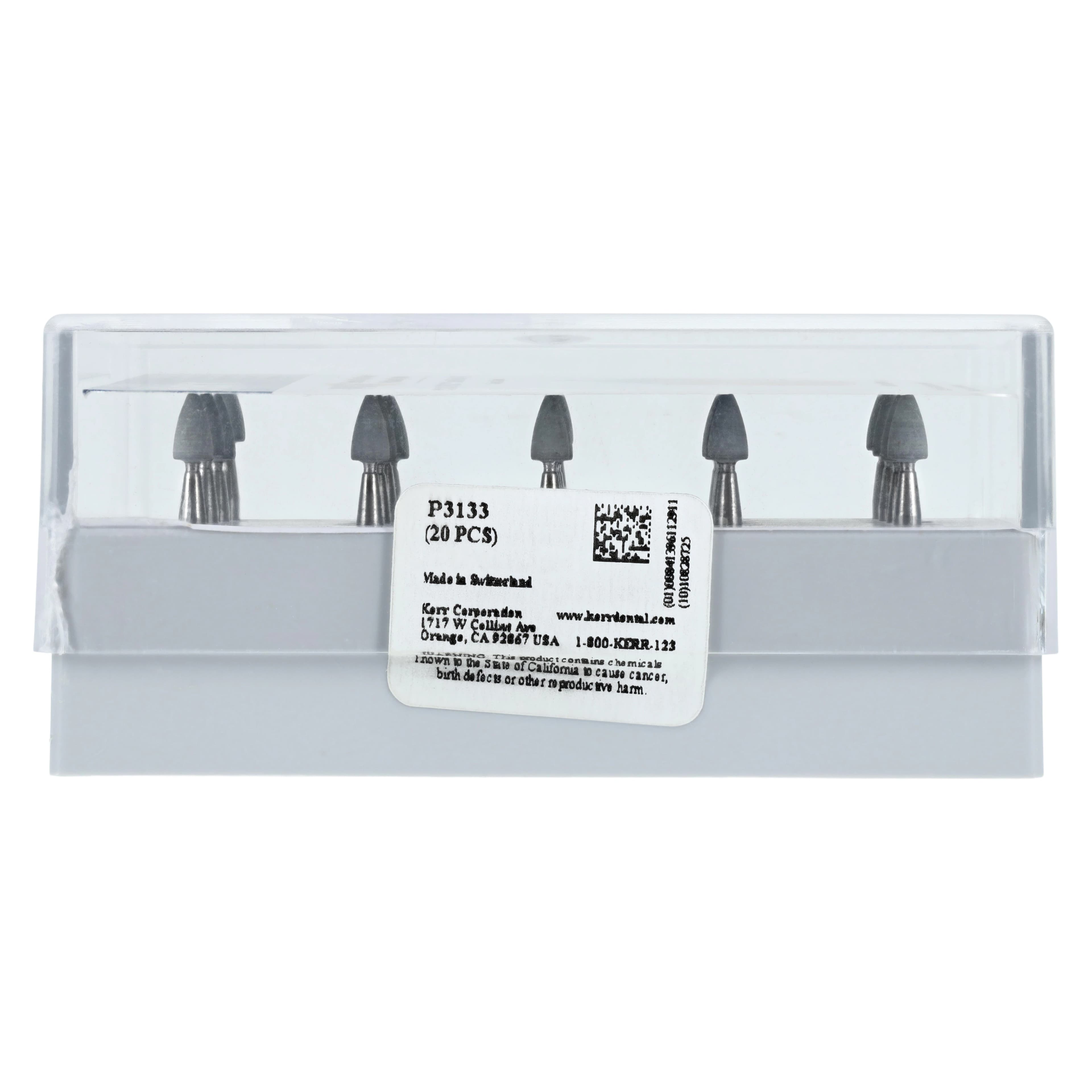Kerr NTI PDQ2 Single-Step Composite Polisher, Small Point, White, RA Shank, 20/Pkg, P3133 thumbnail 2