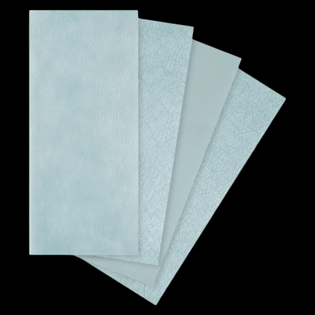 Renfert GEO Casting Wax Smooth, Turquoise Transparent Sheet Wax, 0.40 mm, Pack of 15 - Geo Casting Wax Smooth 0.40 mm Pack of 15 - Image 1