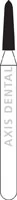 NTI Diamond Bur, FG, Curettage, # M876K, 1.2 mm Diameter, Medium Grit, Gray, 5/Pk, M876K-012 - NTI Diamond Burs, FG, Curettage, # M876K, 1.2 mm, Medium, Gray, 5/Pk, M876K-012 - Image 1