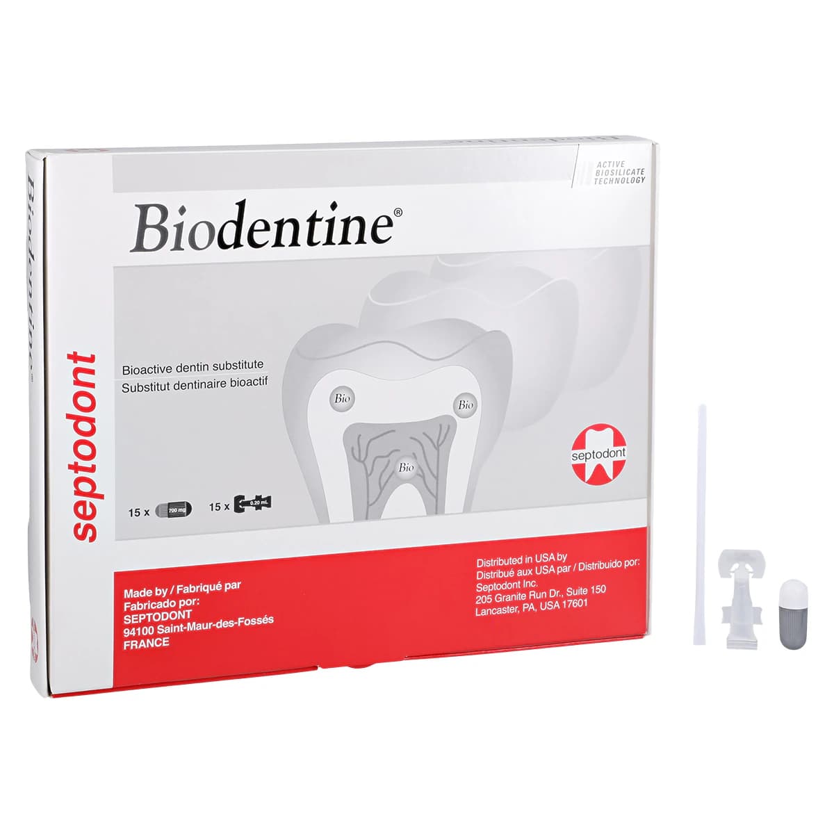 Biodentine Bioactive Dentin Substitute, 15 Capsule Kit, 0.18 ml Unit Dose Capsules, 01C0600 thumbnail 2