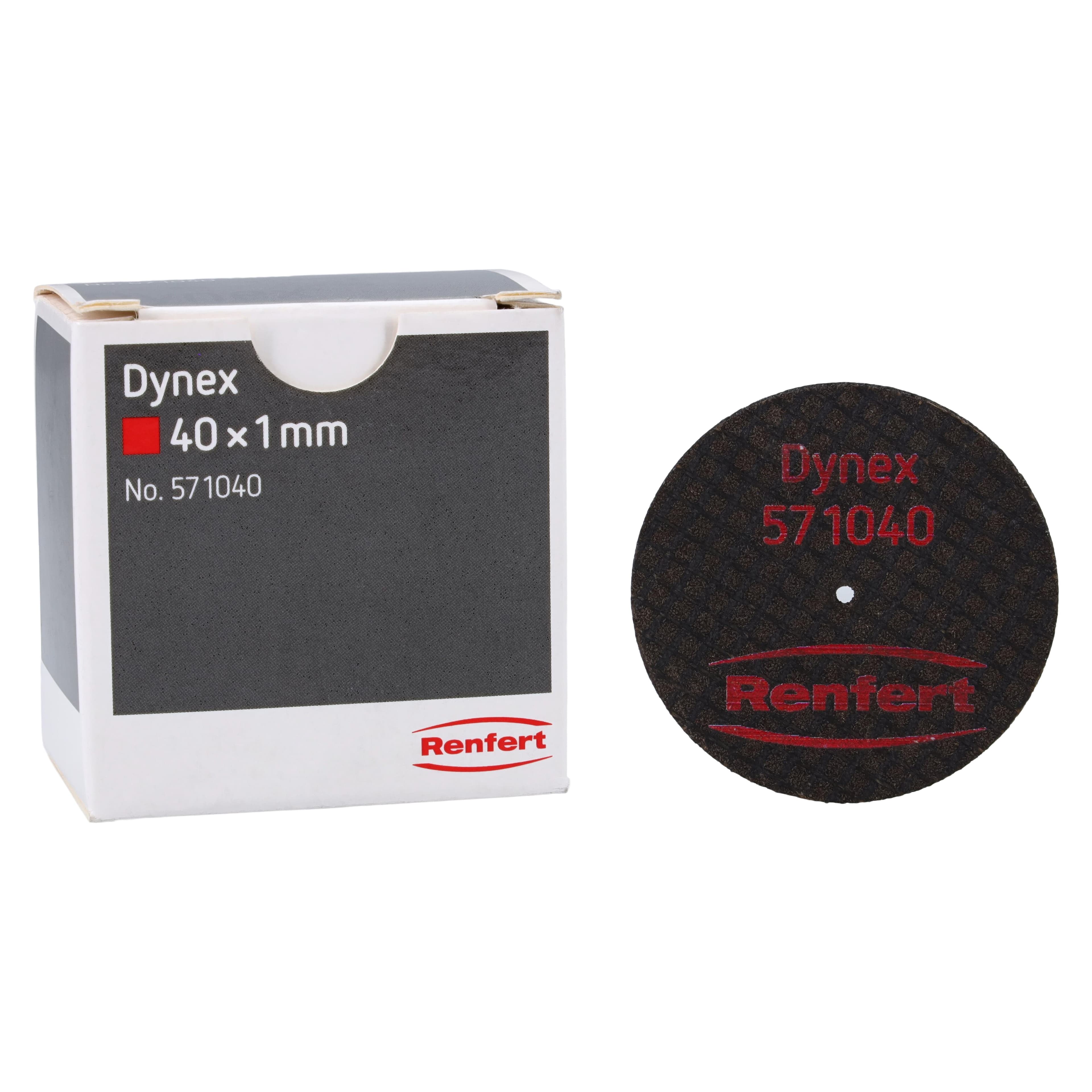 Renfert Dynex Separating Disc, 1 mm x 40 mm, Glass Fiber, for Alloy/Ceramic, 20/Package thumbnail 2