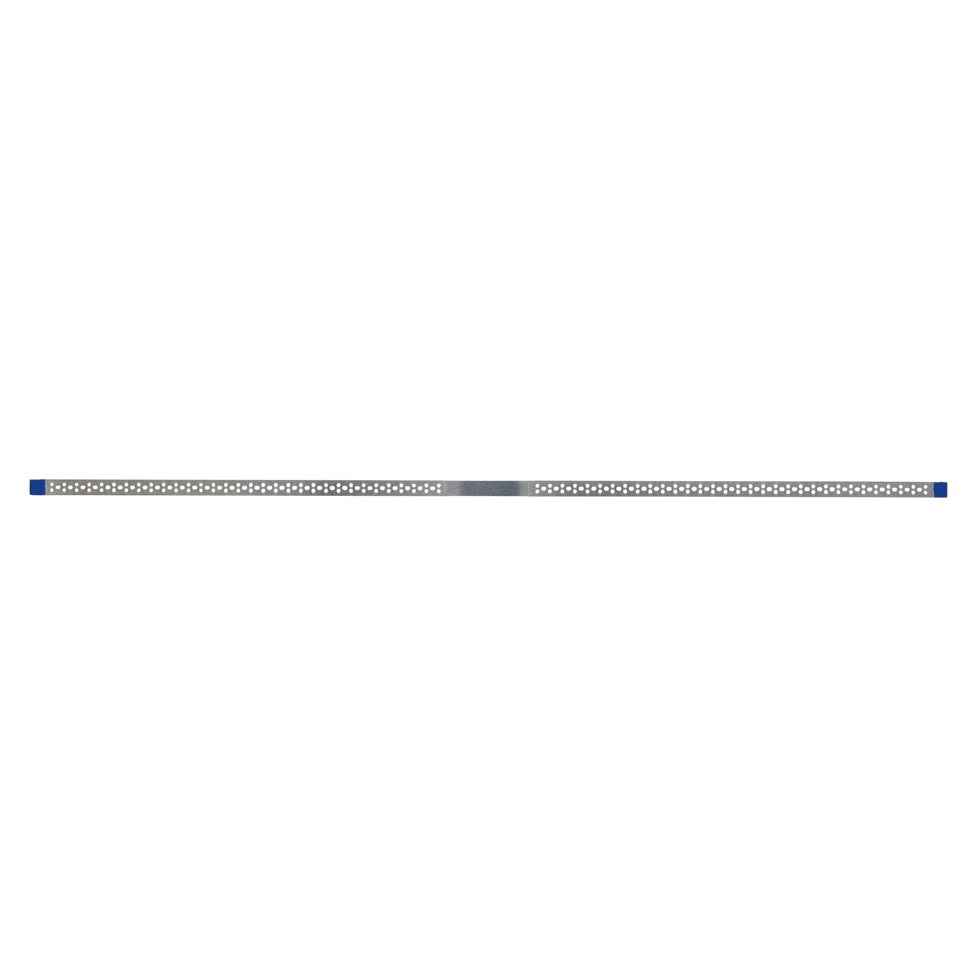 NTI Perforated Diamond Finishing Strips, Narrow, 2.5 mm, Medium Grit, Blue, 10/Pk, FSP2-M thumbnail 3