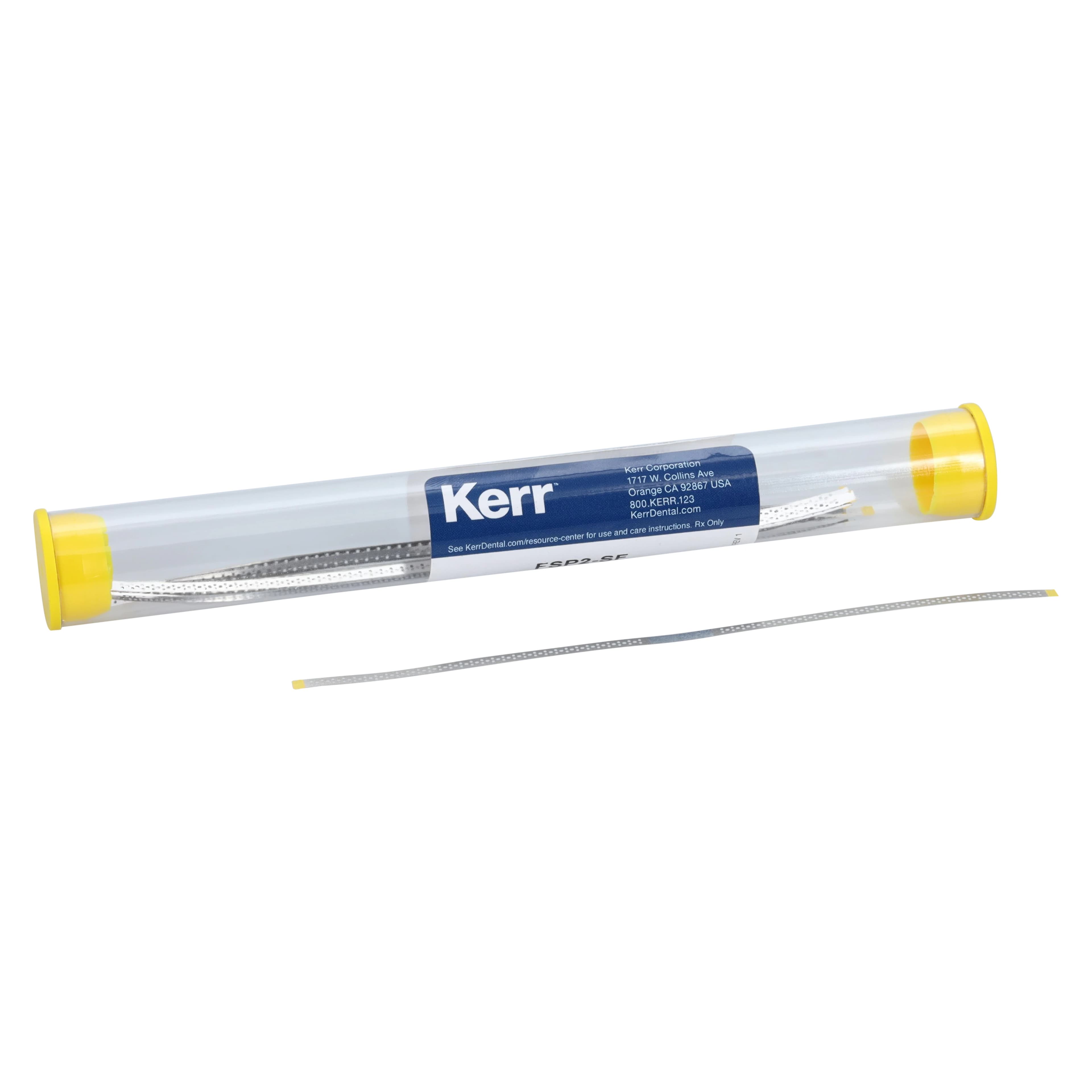 NTI Perforated Diamond Finishing Strips, Narrow, 2.5 mm, Superfine (Yellow), 10/Pk, FSP2-SF thumbnail 2
