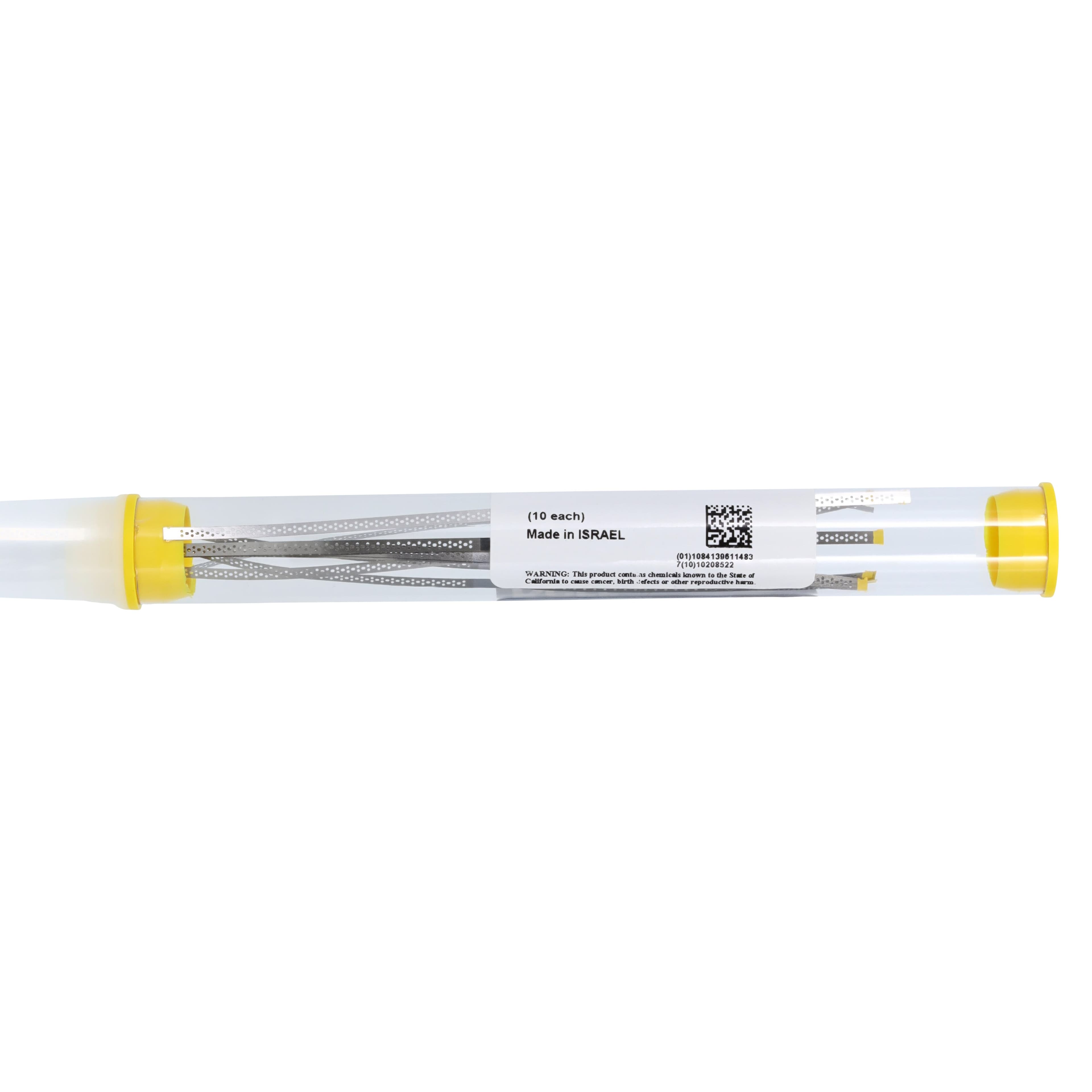 NTI Perforated Diamond Finishing Strips, Narrow, 2.5 mm, Superfine (Yellow), 10/Pk, FSP2-SF thumbnail 5
