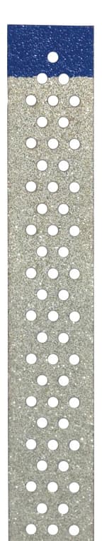 NTI Perforated Diamond Finishing Strips, Wide 4.0mm, Medium Grit (Blue), 10/Pk, FSP4-M - Perf. Diamond Strip 4.0mm - Medium Blue (10) - Image 1