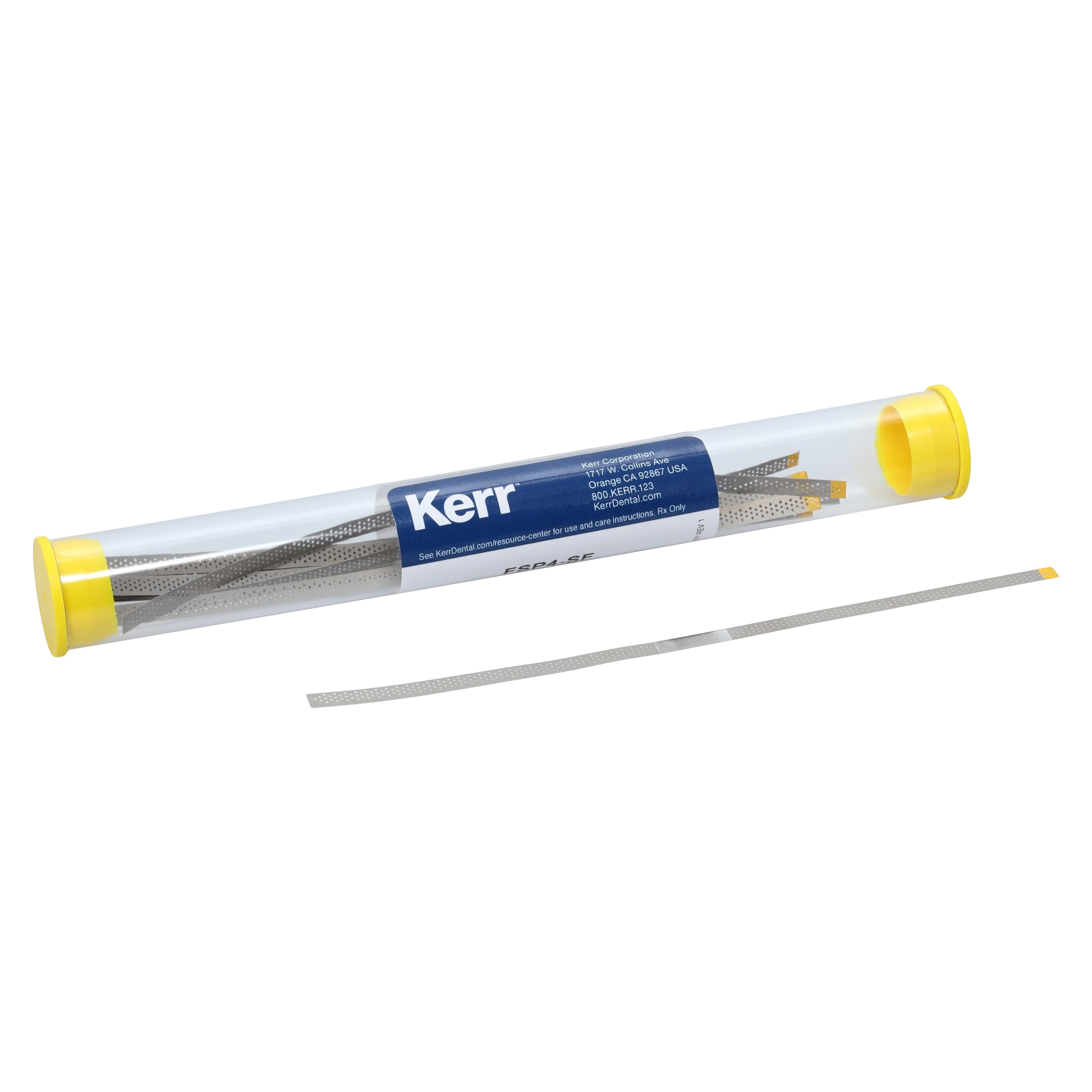 NTI Perforated Diamond Finishing Strips, Wide, 4.0 mm, Superfine (Yellow), 10/Pk, FSP4-SF thumbnail 2