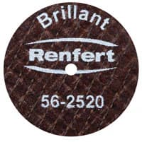 Renfert Dynex Brilliant Separating Disc, 20 x 0.25 mm, Ceramic, Pack of 10 - BRILLANT DYNEX SEPARATING DISC .25x20mm PK/10 - Image 1