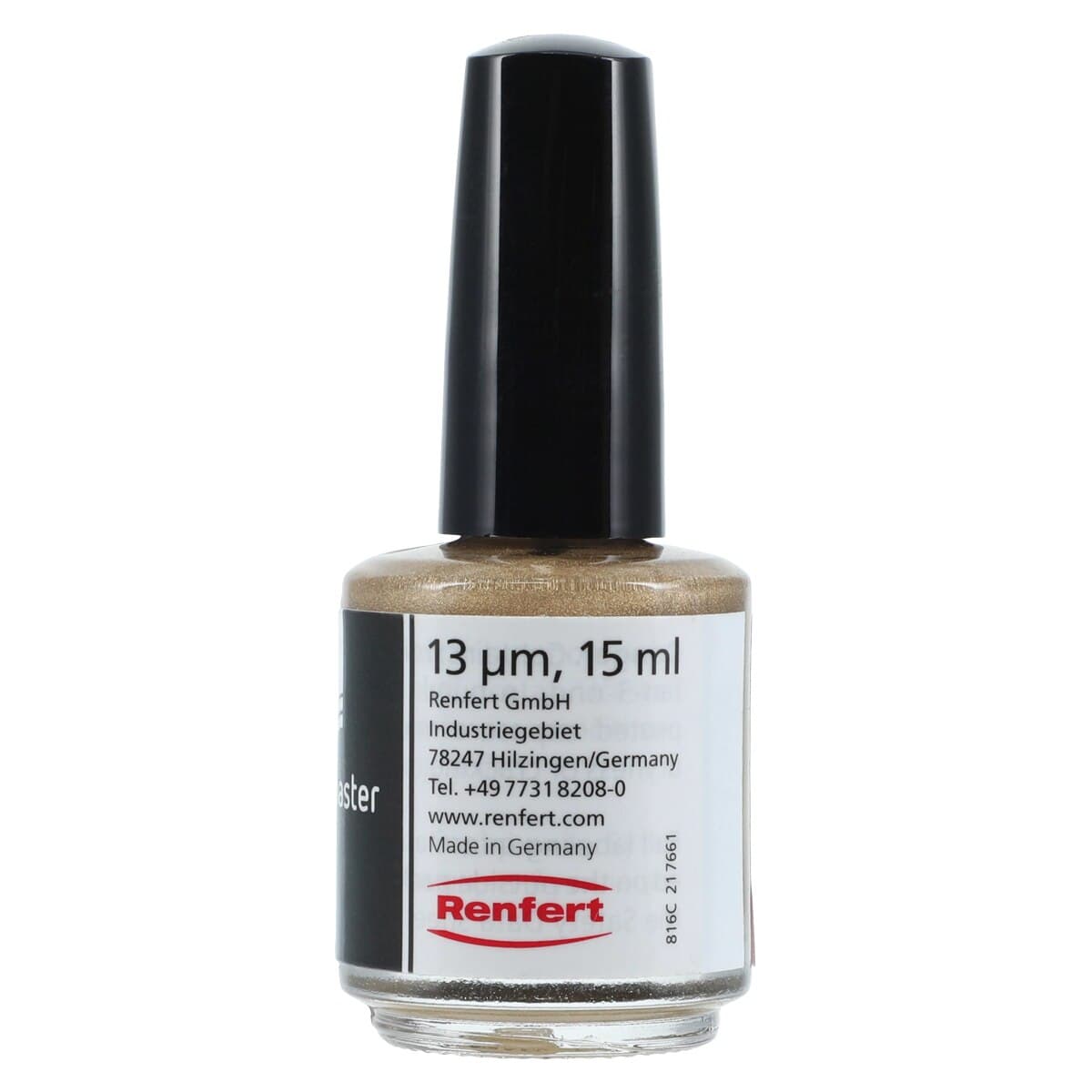 Renfert die:master Spacer Varnish, Gold, 15 ml Bottle, 13 µm thumbnail 4