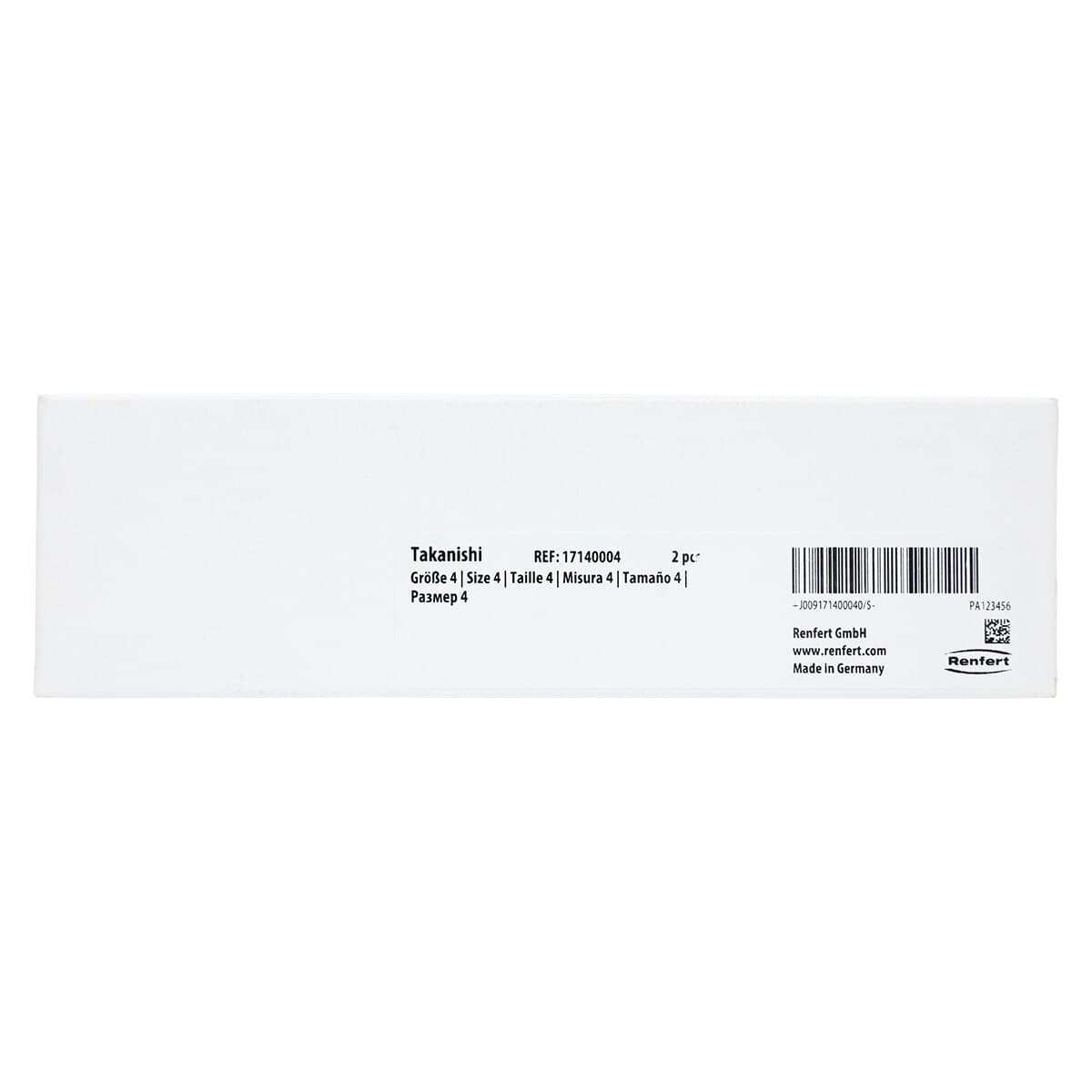Renfert Takanishi Ceramist Brush, Size #4, Synthetic Bristle, 2/Pack, 17140004 thumbnail 4