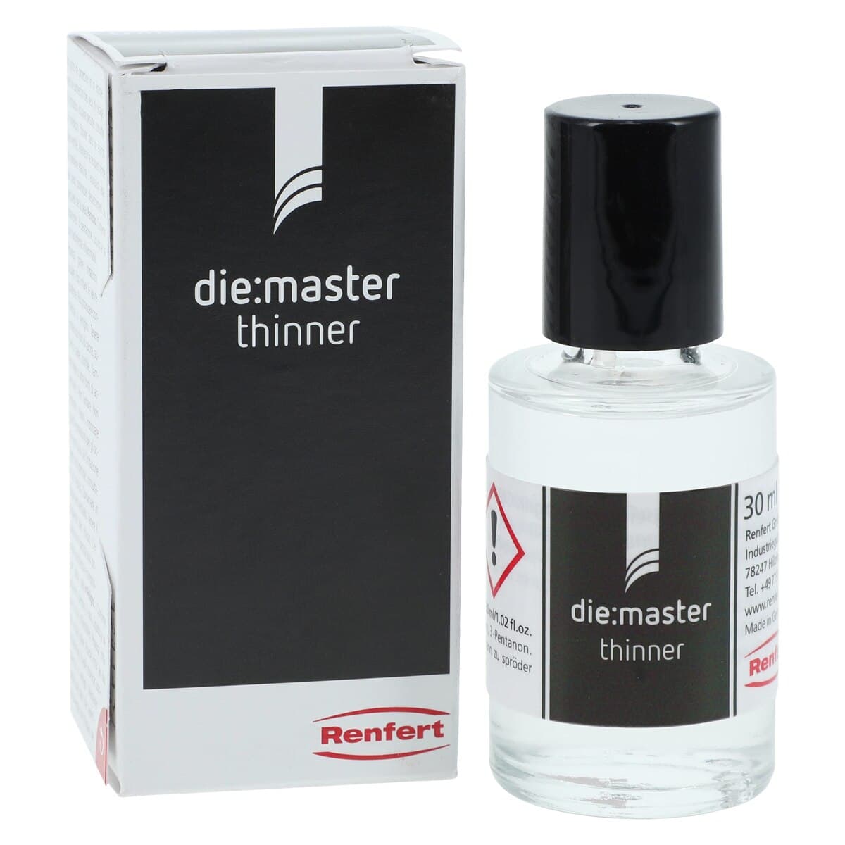 Renfert Die:Master Thinner, 15 mL Bottle thumbnail 2