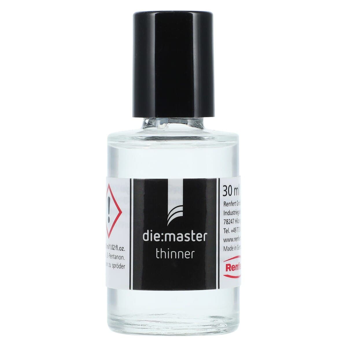 Renfert Die:Master Thinner, 15 mL Bottle thumbnail 3