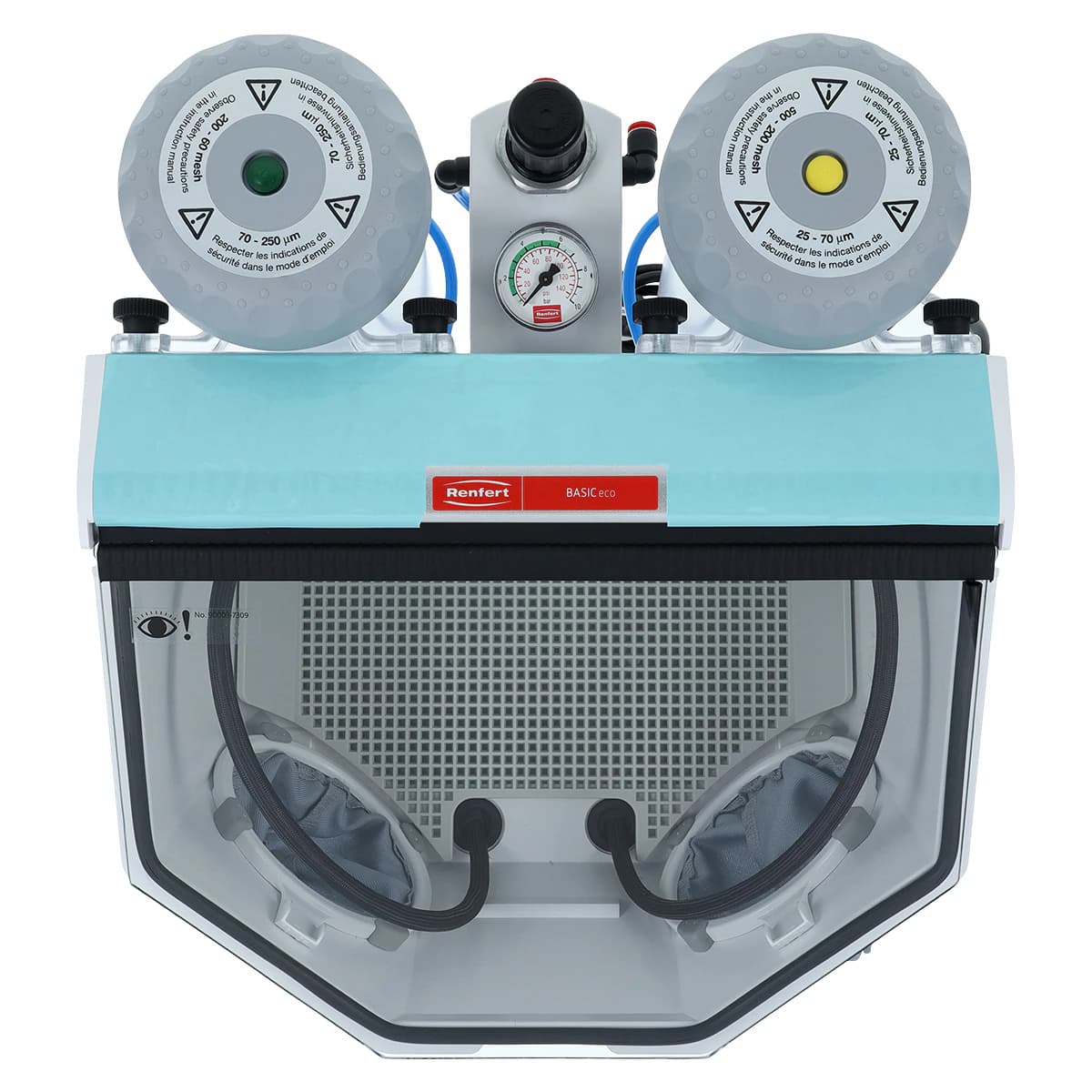 Renfert Basic Eco Sandblaster 25-70/70-250 120V, Compact Microblaster with LED Lighting, 29494025 thumbnail 7