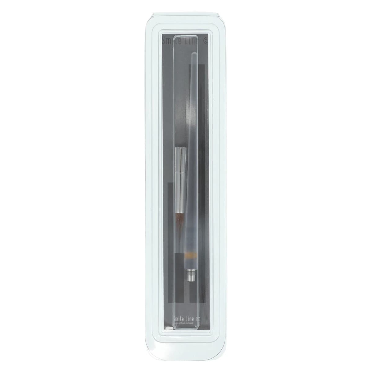 Clear Handle Build-up Brush, Kolinsky Ceramist Brush #8R, Each thumbnail 4
