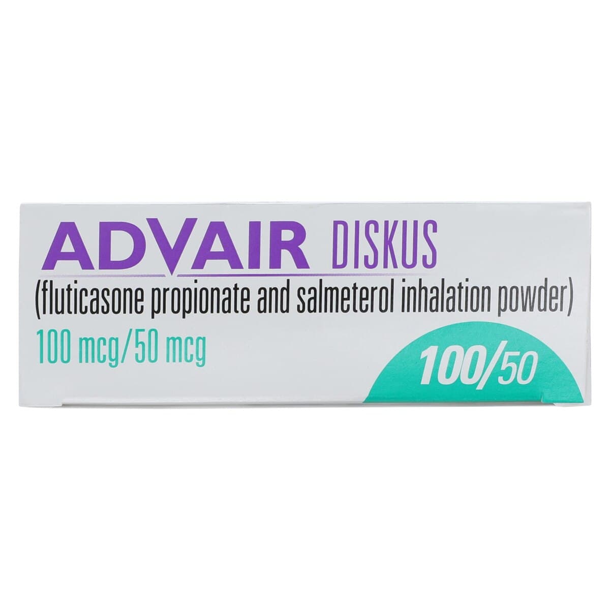 Advair Diskus Inhaler, Inhalation Powder, 100/50 mcg, 60 Dose thumbnail 7
