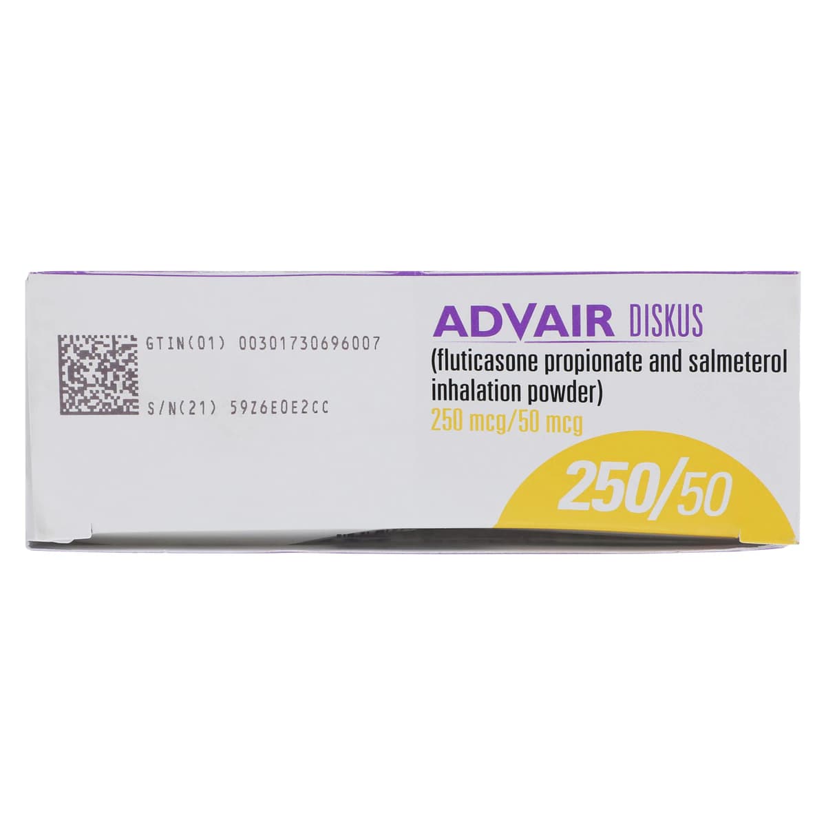 Advair Diskus Inhaler, 250/50mcg, 60 Dose thumbnail 7