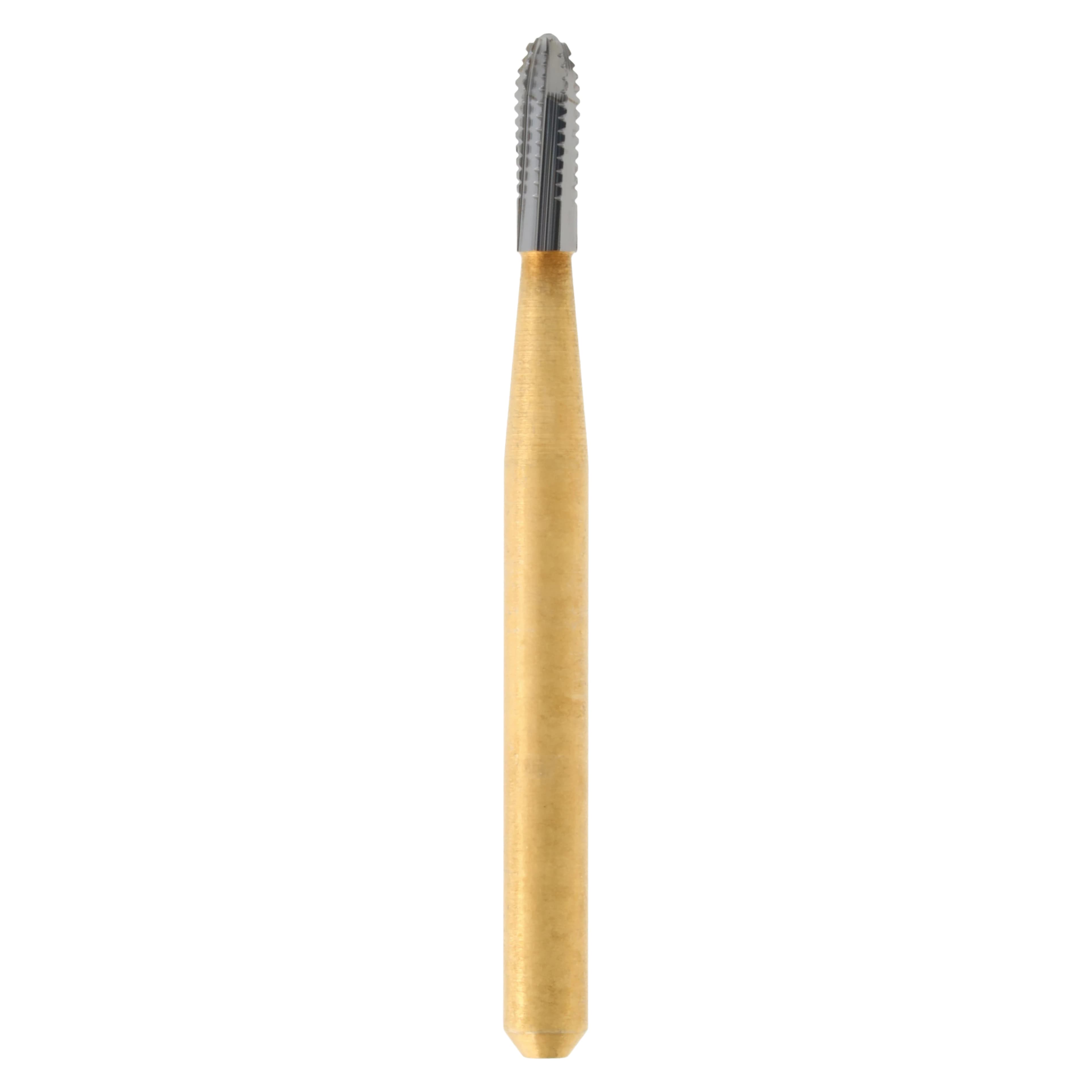 Razor Operative Carbide Bur, FG, #1558, Round End Cylinder, 1.2 mm Diameter, 4.2 mm Length, 10/Pk, H1558RZ-FG - Razor Operative&trade; Carbide Burs - #1558 - Image 1