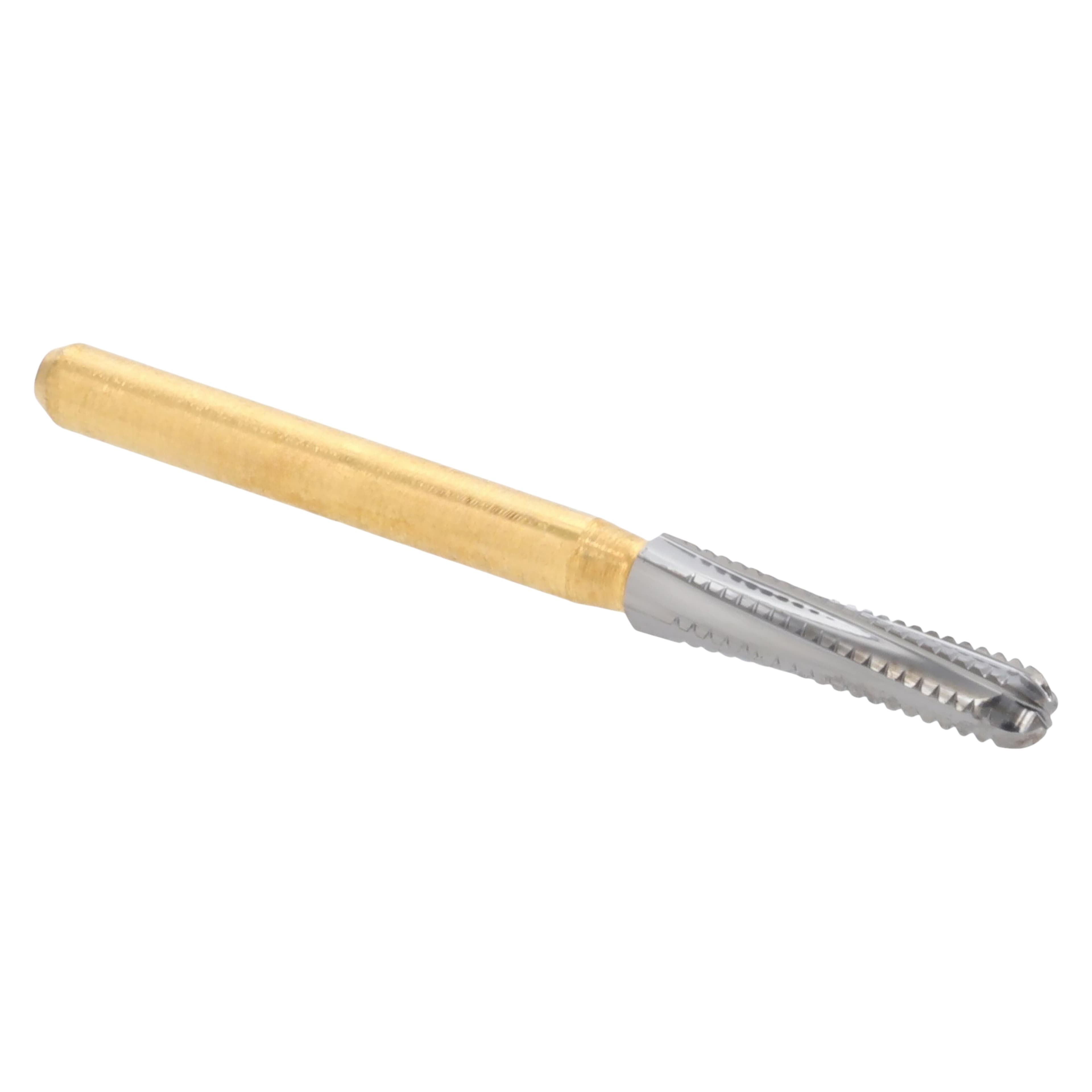 Razor Operative Carbide Bur, FG, #1558, Round End Cylinder, 1.2 mm Diameter, 4.2 mm Length, 10/Pk, H1558RZ-FG thumbnail 3