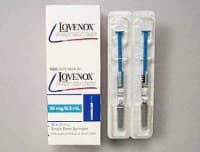 Lovenox (Enoxaparin Sodium) Injection 30mg/0.3mL Prefilled Syringe, 10/Package - Lovenox Inj. 30mg/0.3ml - Image 1