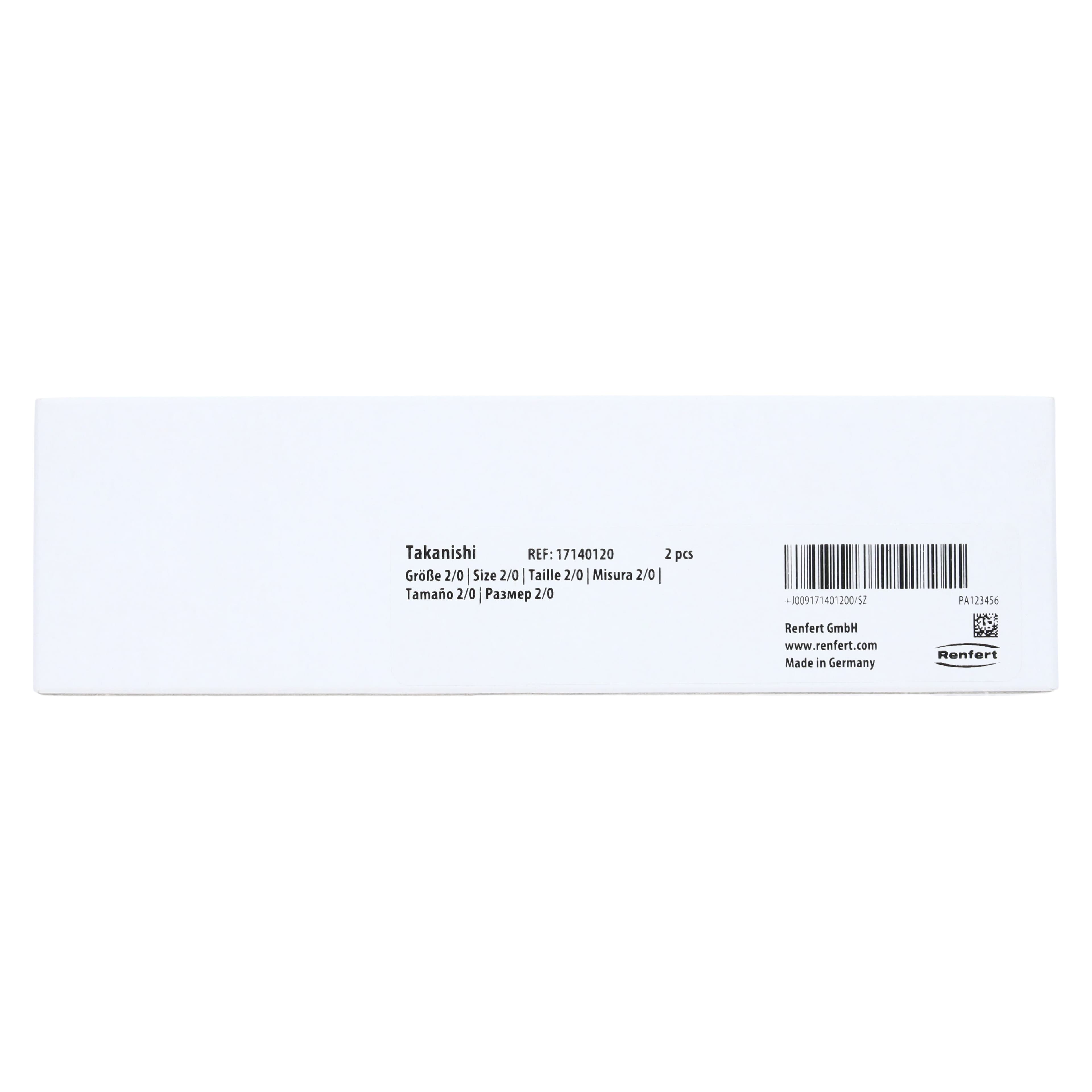 Renfert Takanishi Ceramist Brush, Size #2/0, Synthetic Bristle, 2/Pack, 17140120 thumbnail 4