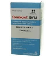Symbicort Inhalation Aerosol 160/4.5mcg, 10.2g Canister (Each) - Symbicort 160/4.5mcg Inhaler - Image 1