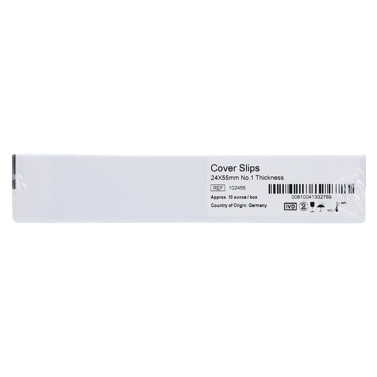 Richard-Allan Scientific Microscope Cover Glass, 24 x 55 mm, No. 1 Thickness, 10/Case thumbnail 2