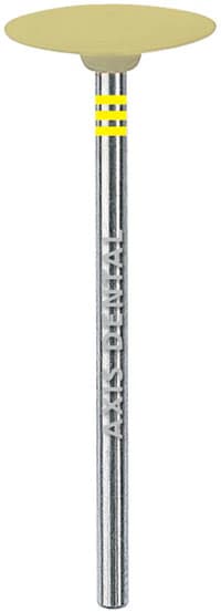 NTI CeraGlaze Polishing System - Superfine HP Large Disc, Yellow, #P30042, 1/Pk - CeraGlaze&reg; Polishing System - Superfine HP - Large Disc #150 - Image 1