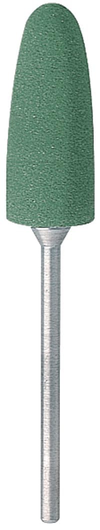NTI Acrylic Polisher, Coarse (Green), Round End Taper, HP Shank, 6/Pk, P0674 thumbnail 2