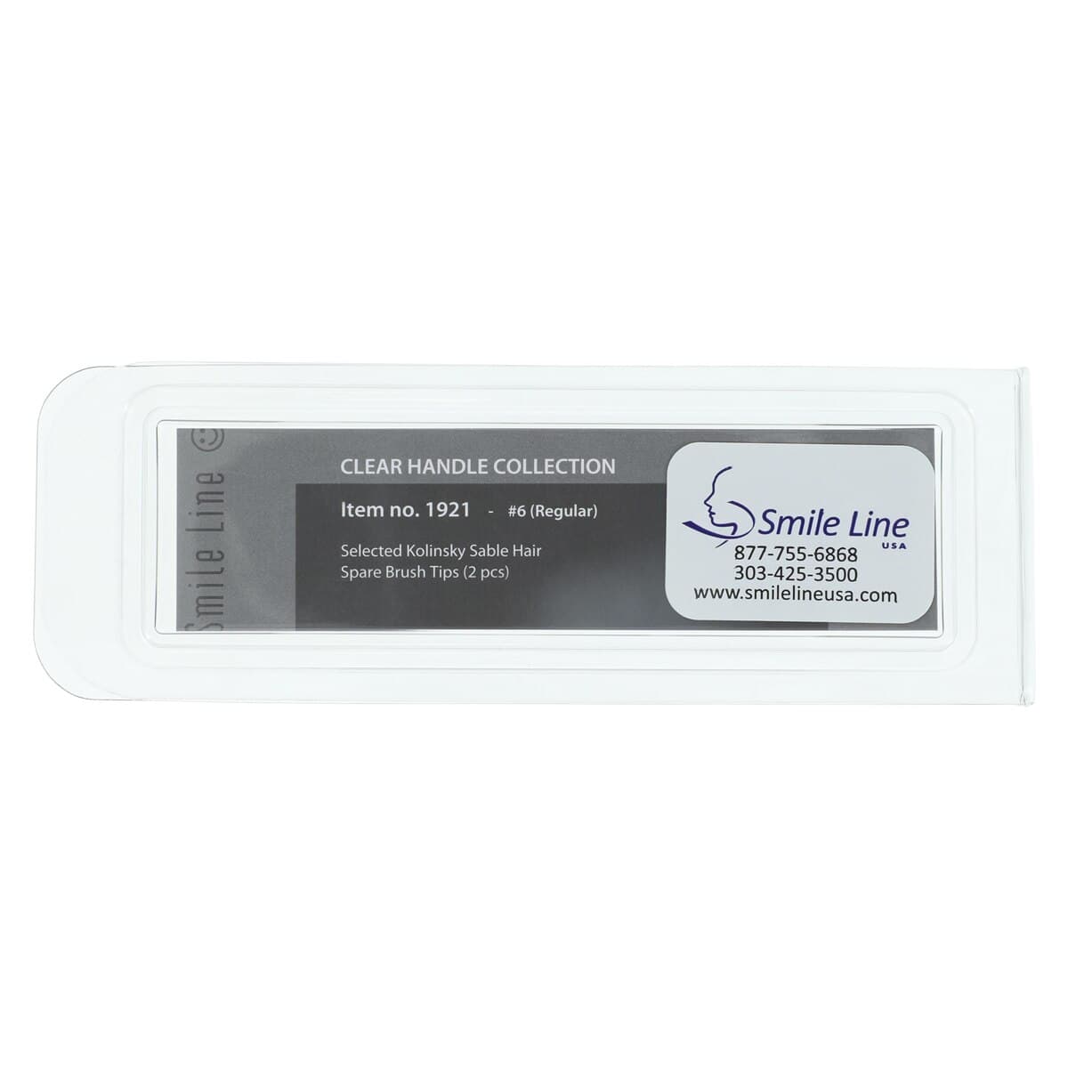 Smile Line USA Ceramist Brush Tip Refill #6, Clear Handle Spare Tips, 2/Package thumbnail 5