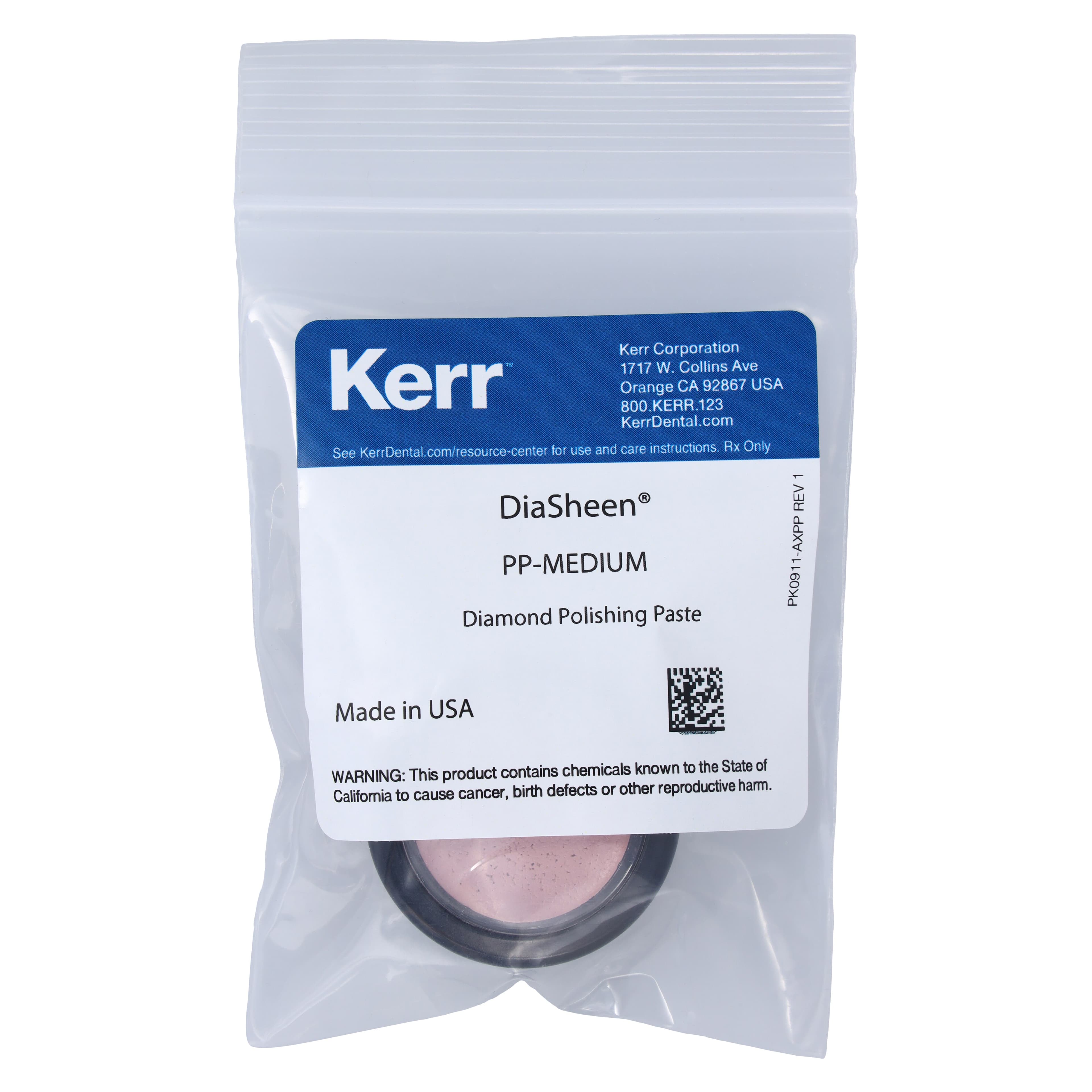 Kerr DiaSheen™ Diamond Polishing Paste, Medium Grit, 3 g Jar, PP-MEDIUM thumbnail 7