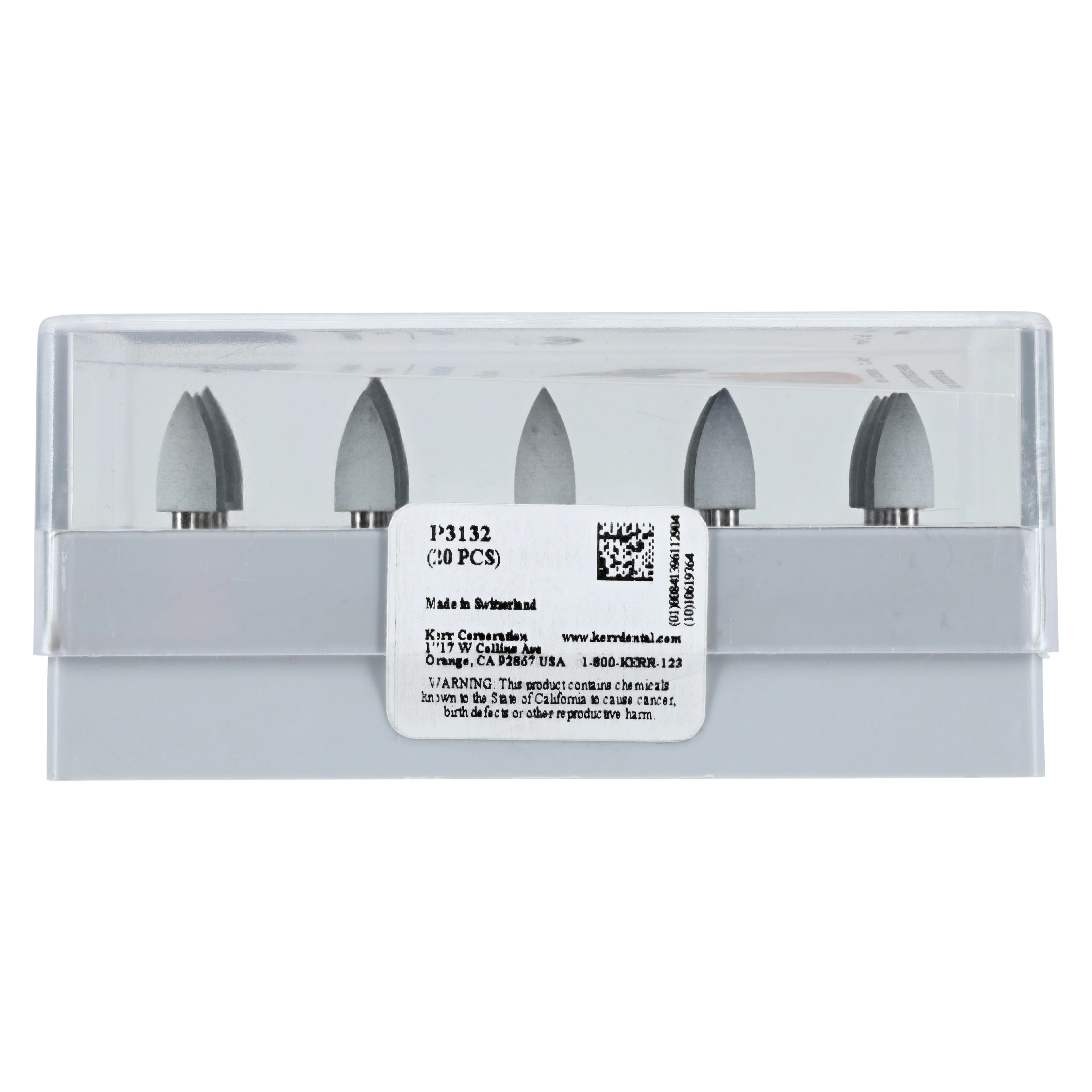 Kerr PDQ2 Composite Polishing Refill Points, RA Shank, Large Flame, White, 20/Pk, P3132 thumbnail 2