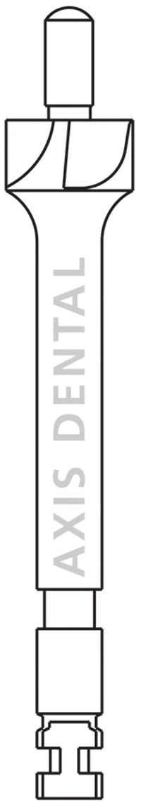 NTI Endo Root Facer 1.55mm, Pack of 3, Kerr ERF-1.55 - NTI 1.55mm Root Facer Pack of 3 - Image 1