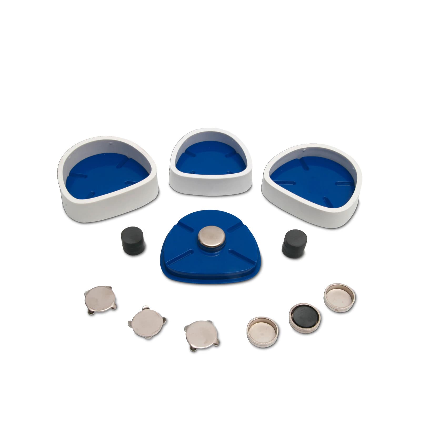 Renfert Pin-Cast Base Former Set for Long Bi-Pin, 17.5mm - Pin-Cast Set 17.5mm - Image 1
