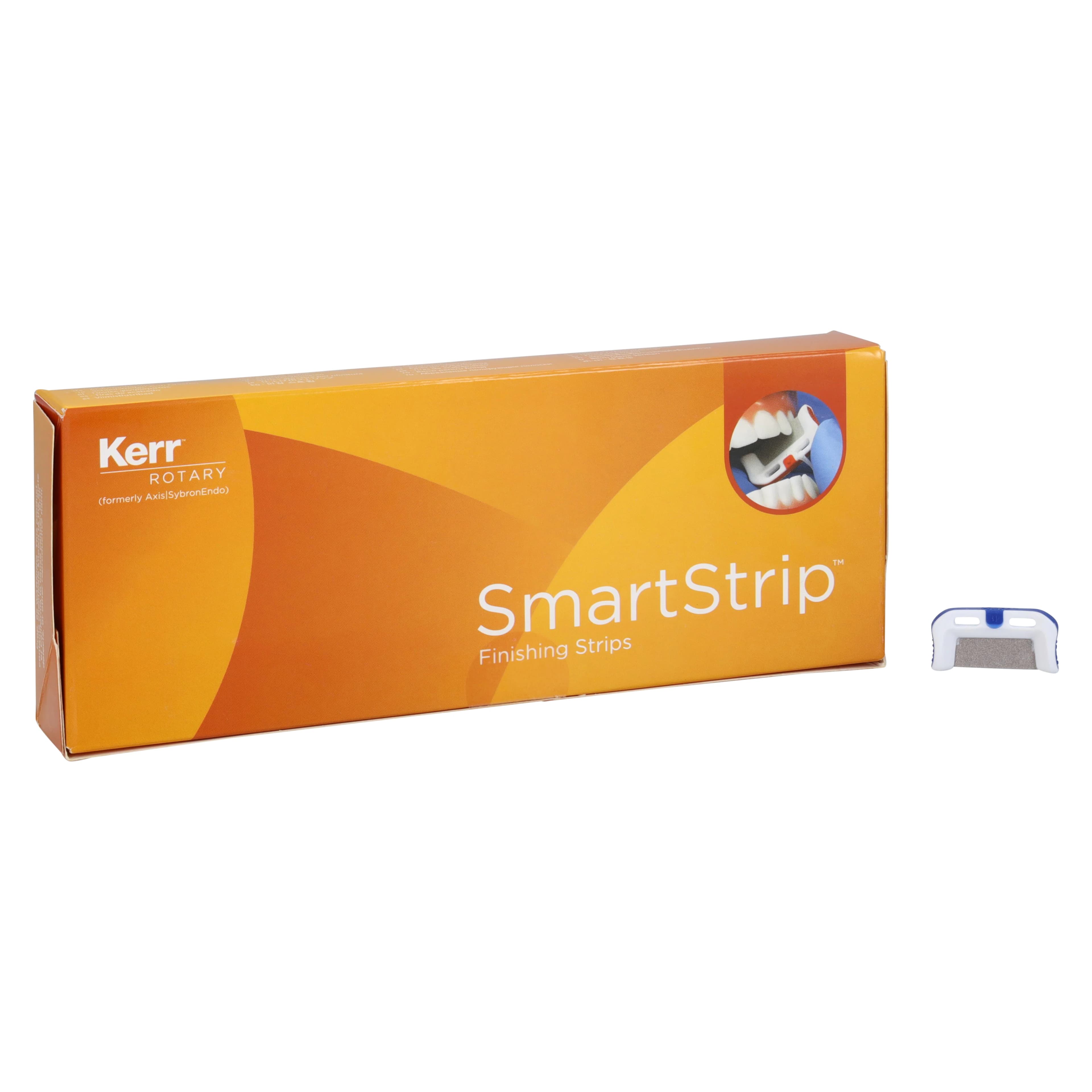 Kerr SmartStrip Finishing Strips, Single-Sided, Medium Coarse, Blue, 0.14 mm, 10/Pk, SS-M thumbnail 2