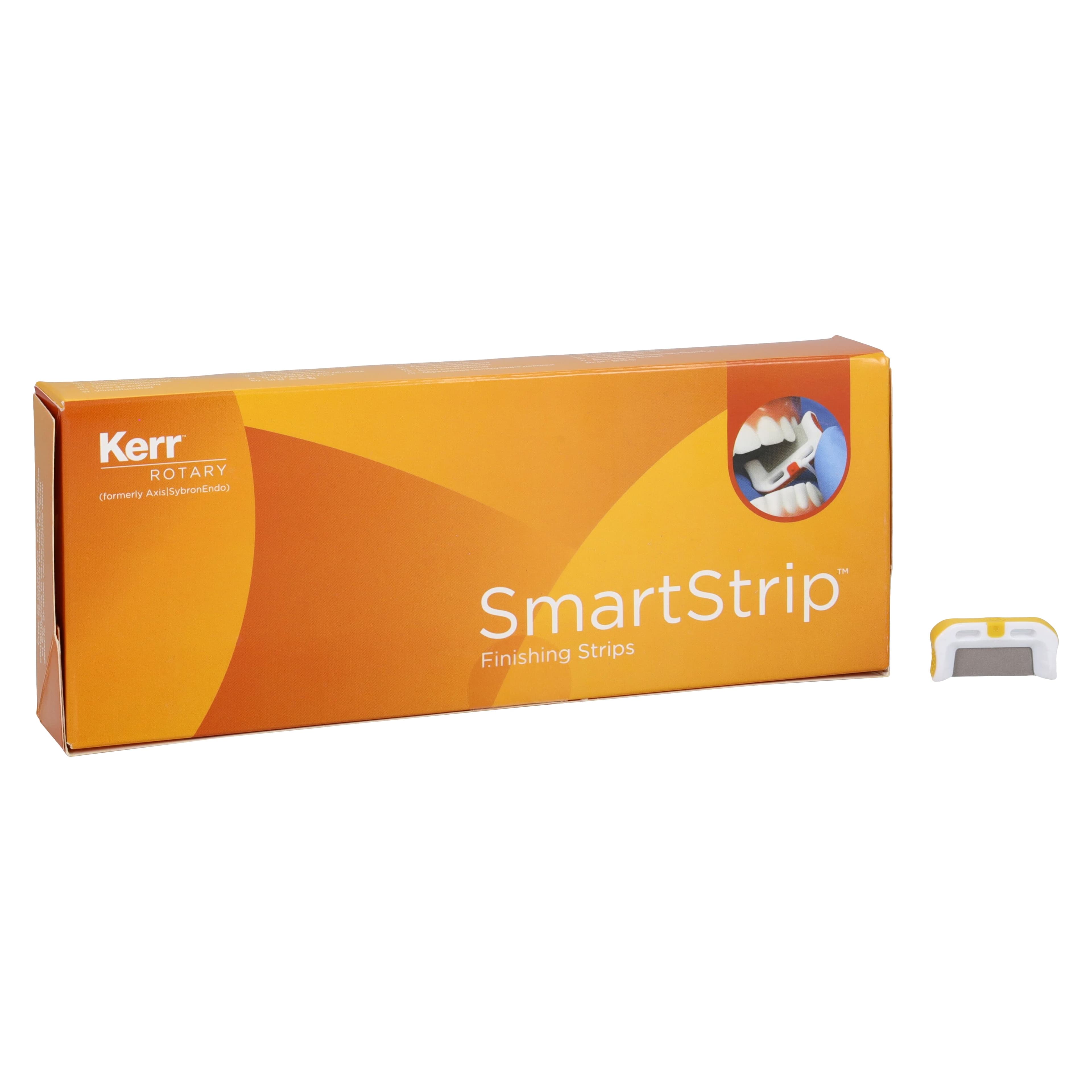 Kerr SmartStrip Finishing Strips, Single-Sided, Super Fine, 0.08 mm, Yellow, 10/Pk, SS-SF thumbnail 2
