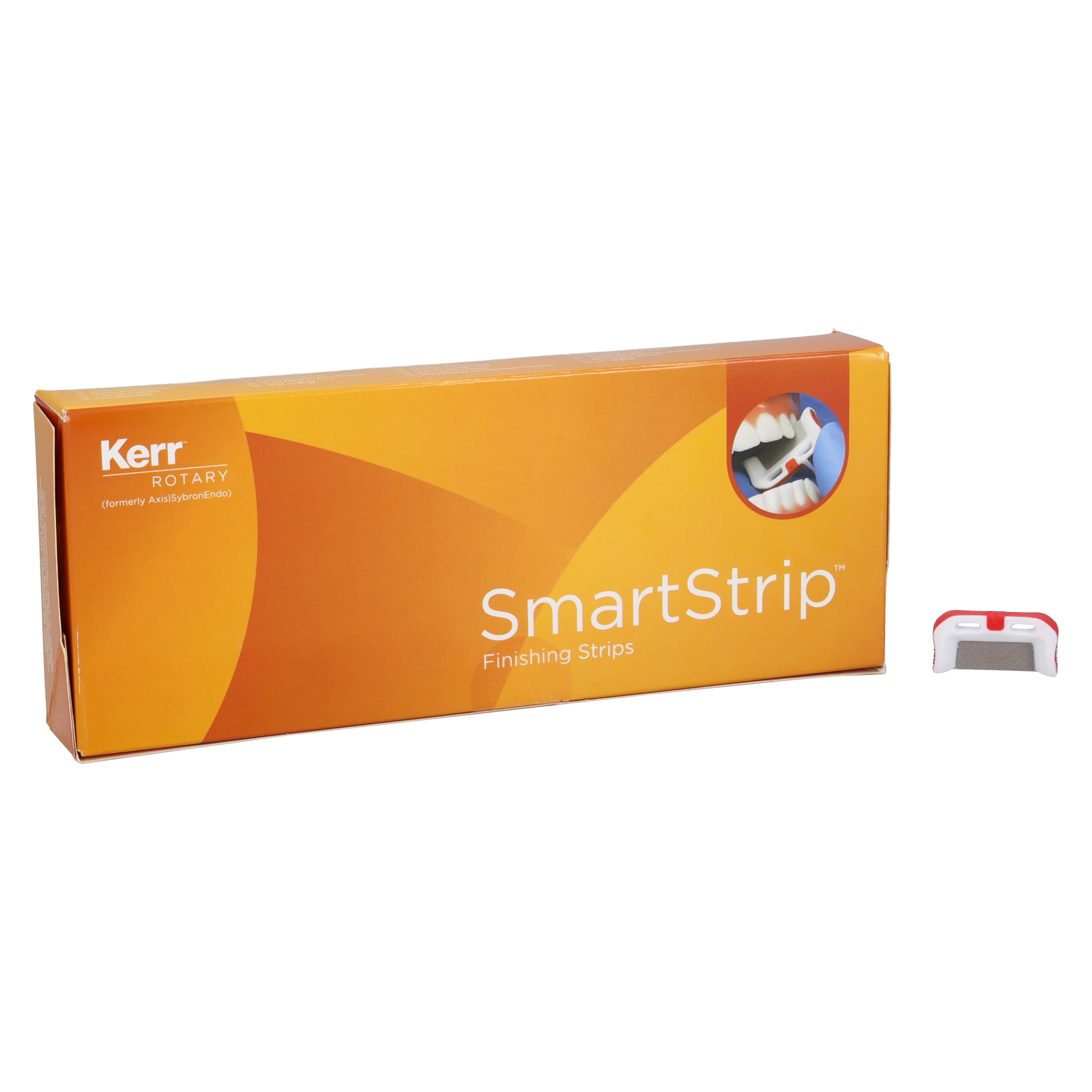 Kerr SmartStrip Finishing Strips, Double-Sided Fine, 0.20mm, Red, 10/Pack, SSDS-F thumbnail 2