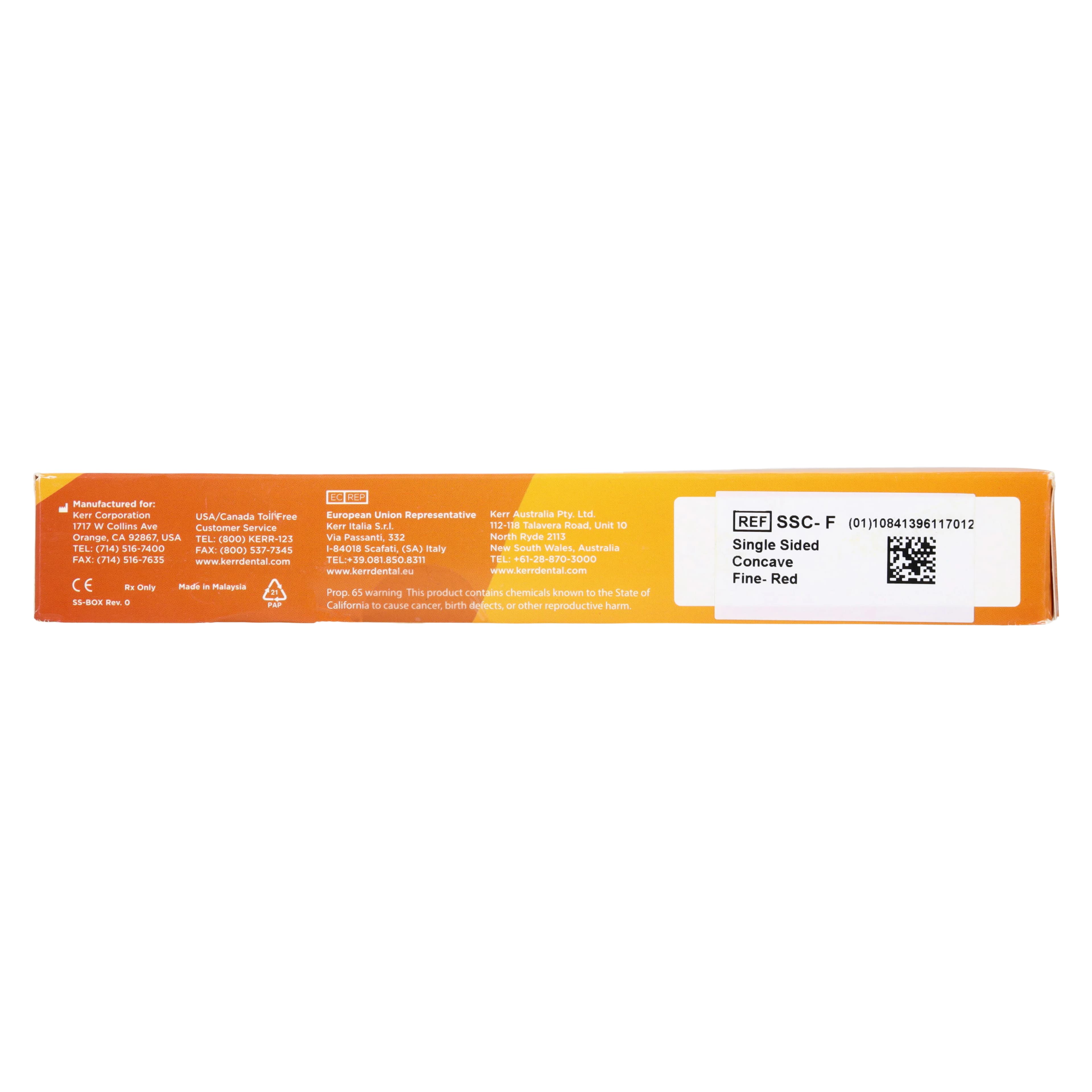 Kerr SmartStrip Finishing Strips, Curved Single-Sided, Fine Grit, Red, 0.10mm, 10/Pack, SSC-F thumbnail 5