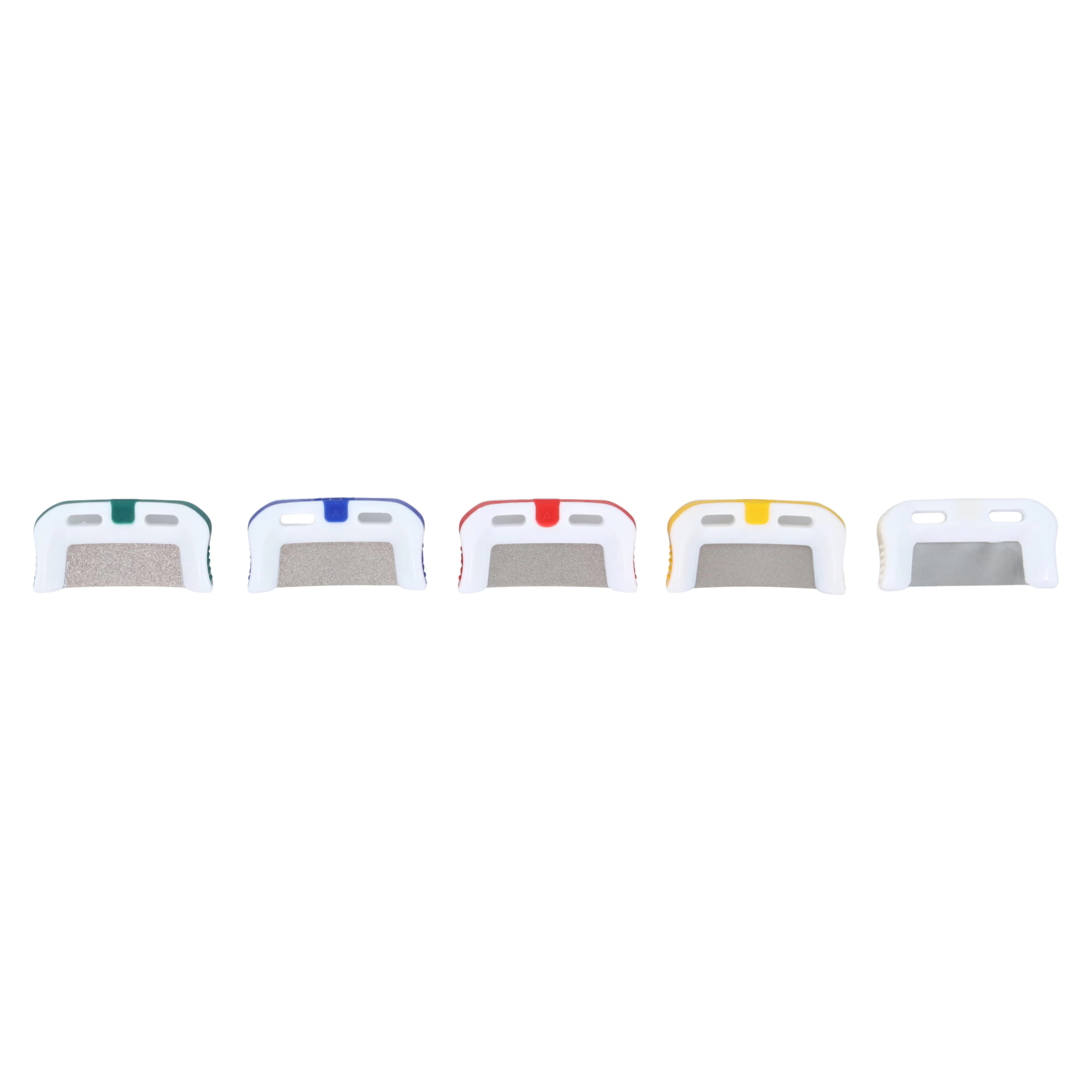 Kerr SmartStrip Finishing Strips, Curved Single-Sided, Assorted Grits (Serrated, Coarse, Medium, Fine, Superfine), 10/Pk, SSC-ASST thumbnail 3