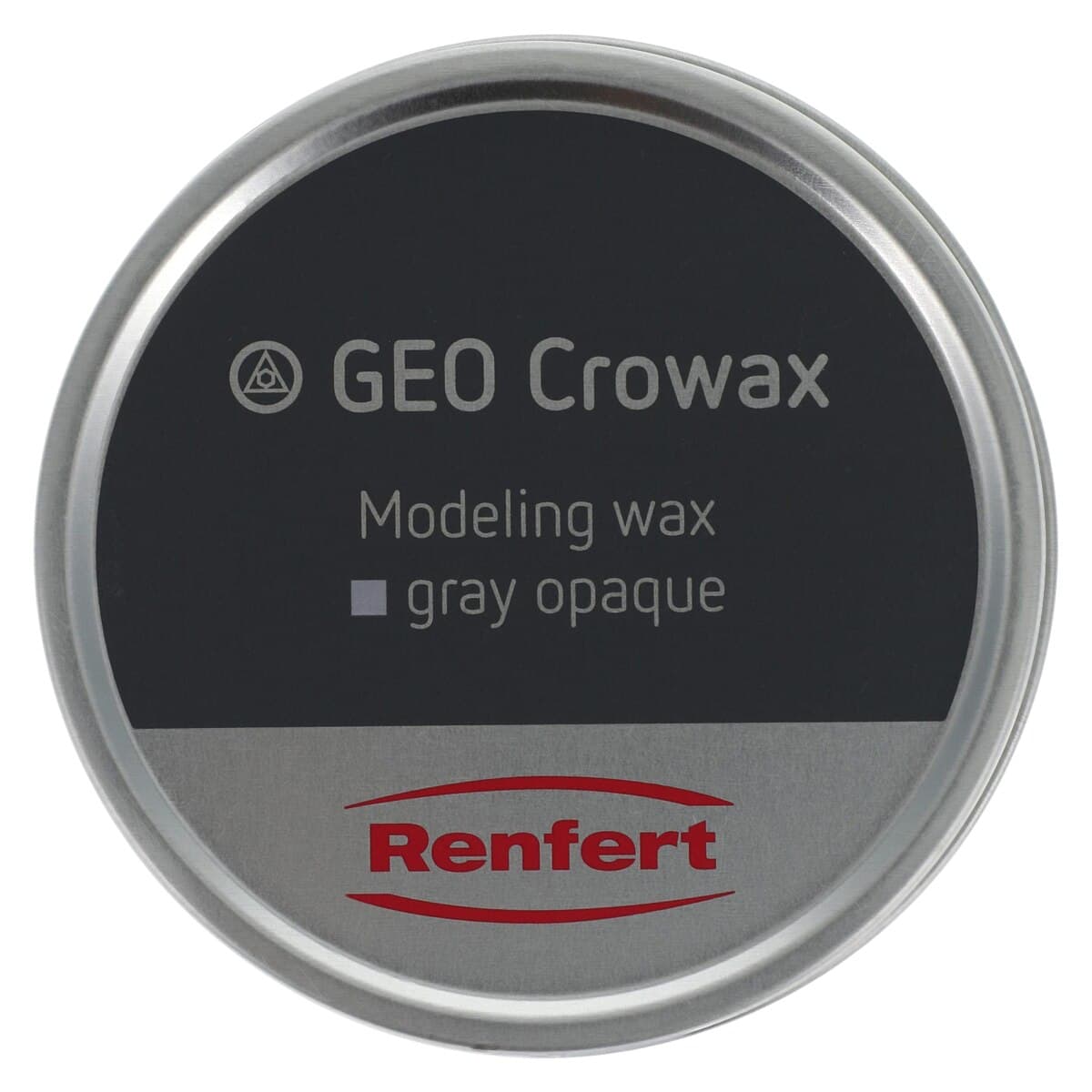 GEO Crowax Modeling Wax, Grey-Opaque, Medium Hard, 80g/Tin thumbnail 2
