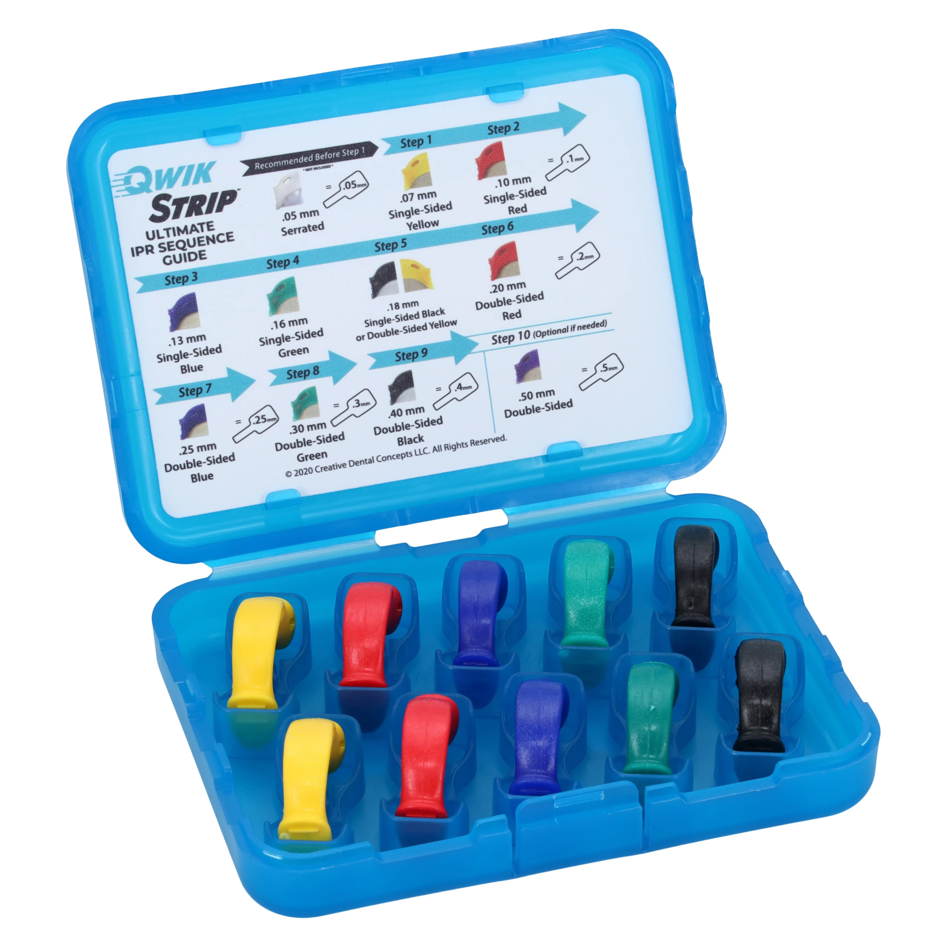QwikStrip Ultimate IPR Kit, 10/Pack, QS-ULT10 thumbnail 3