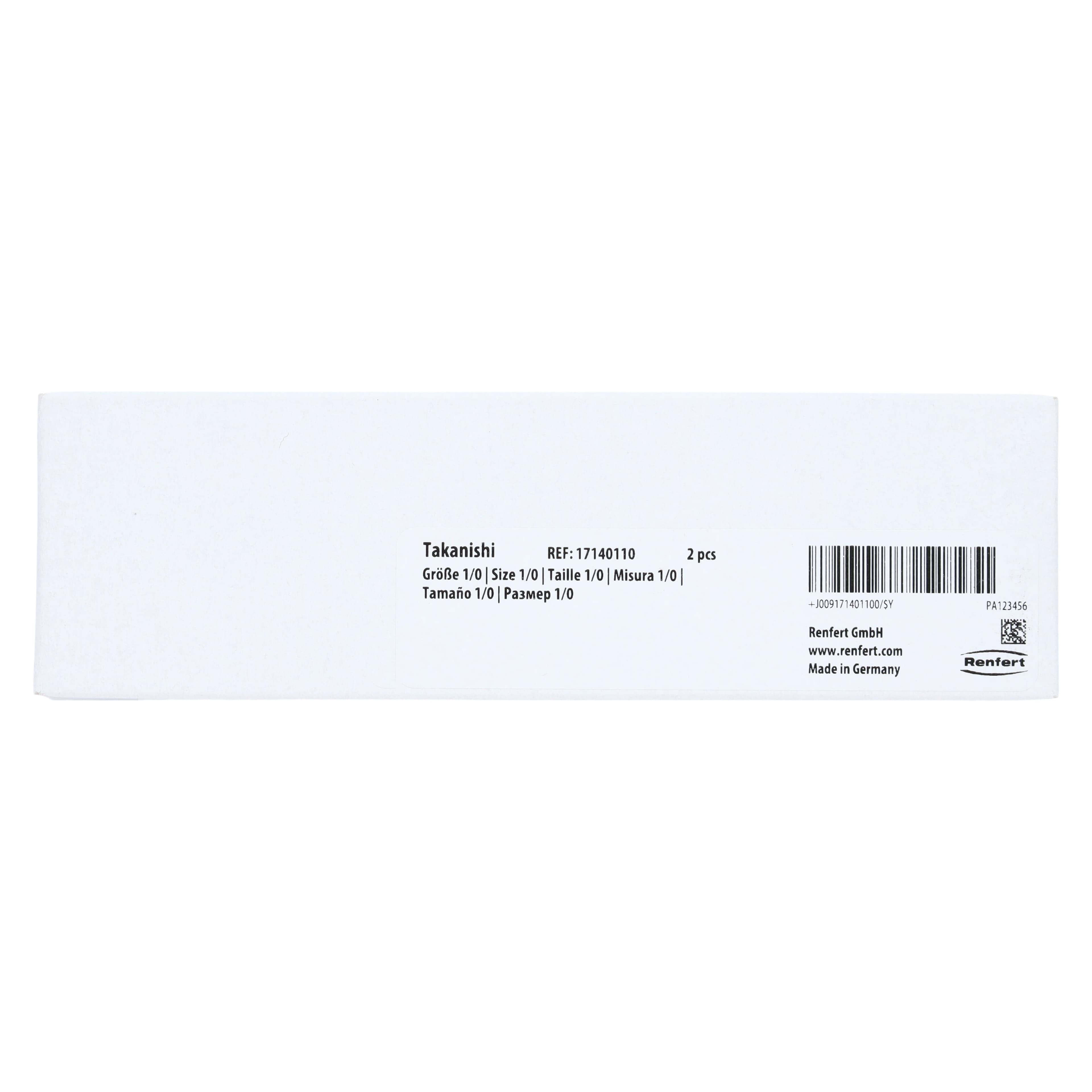 Renfert Takanishi Ceramist Brush, Size 1/0, Synthetic Bristle, 2/Pack, 17140110 thumbnail 4