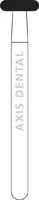 NTI Diamond Bur, FG, Donut, # SC909, 3.7 mm, Super Coarse, Black, 5/Pk, SC909-037 - NTI Diamond Burs, FG, Donut, # SC909, 3.7 mm, Super Coarse, Black, 5/Pk, SC909-037 - Image 1