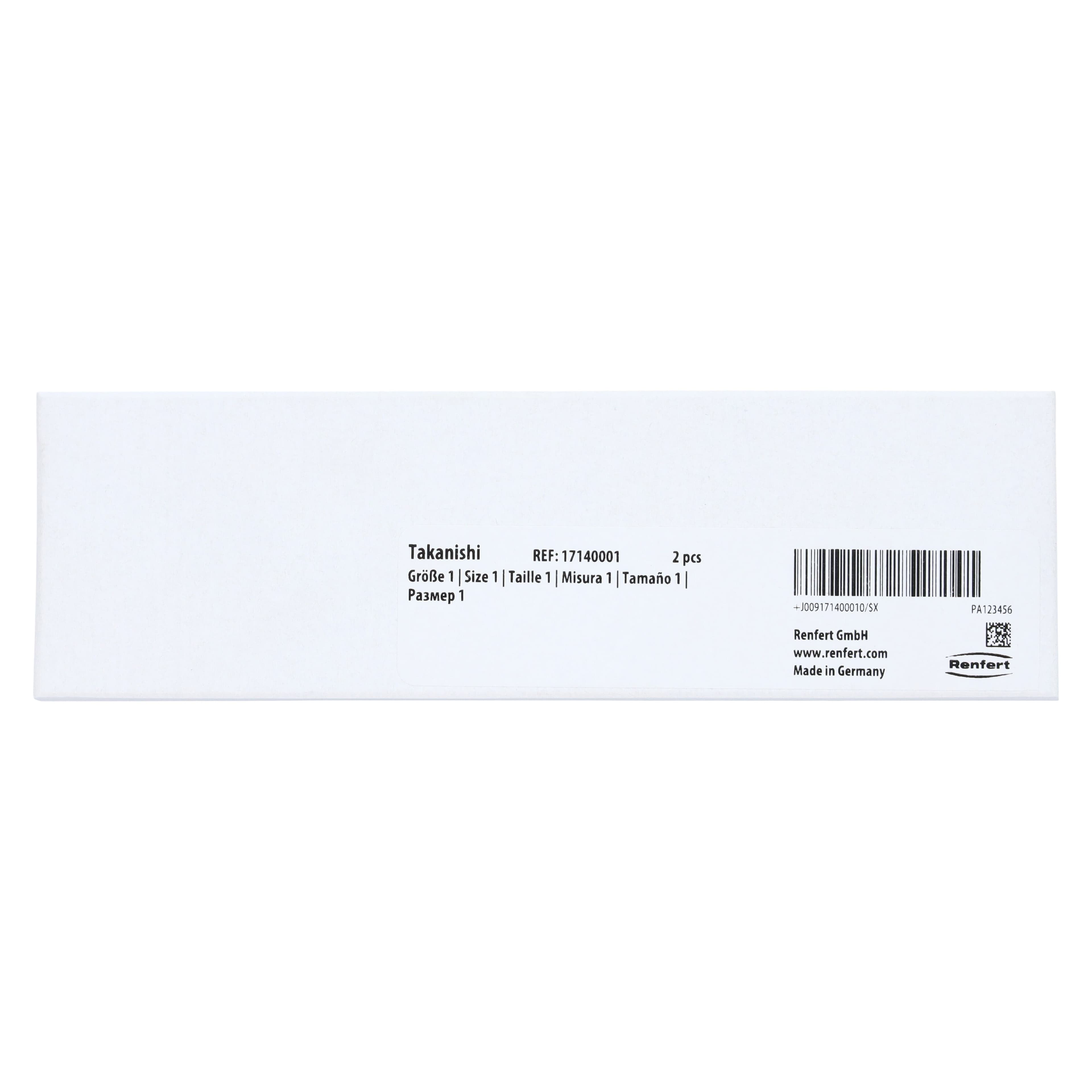 Renfert Takanishi Ceramist Brush, Size #1, Synthetic Bristle, 2/Pack, 17140001 thumbnail 4