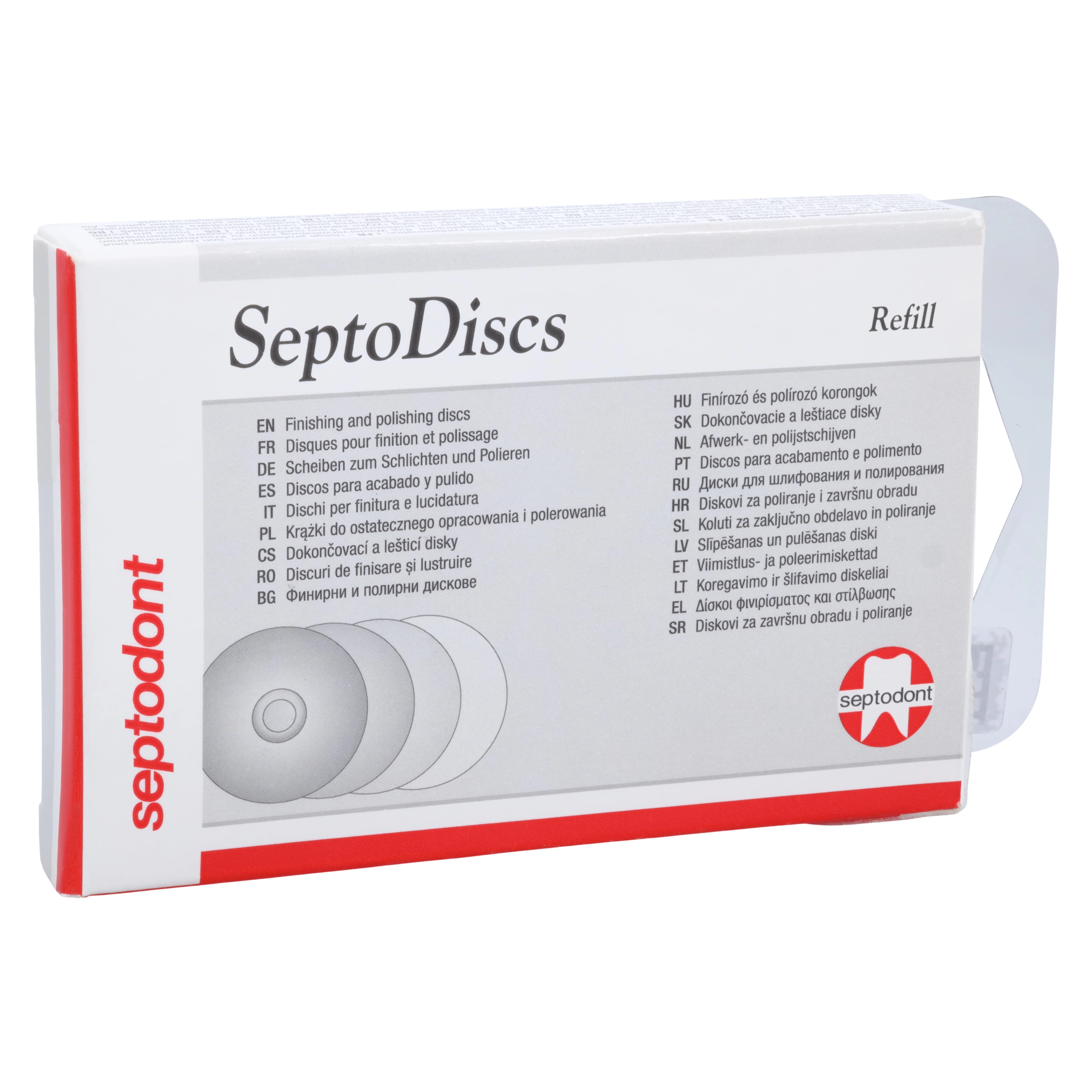 Septodont SeptoDiscs Refill, 1/2" Abrasive Discs, Medium Grit, 50/Bx, 01C4004 - SEPTODONT SEPTODISCS 01C4004 - Image 1