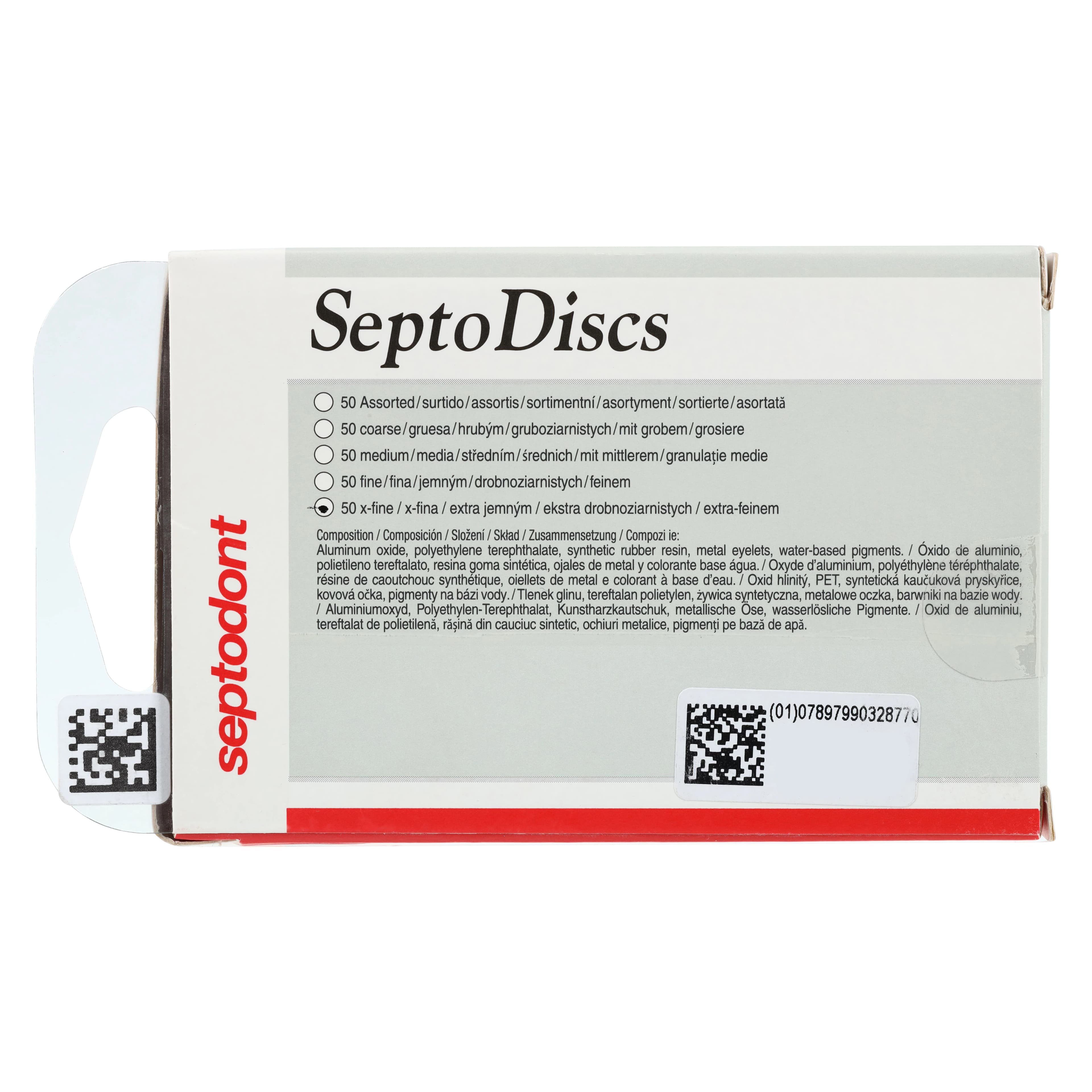 Septodont SeptoDiscs Refill, 1/2" Abrasive Discs, X-Fine Grit, 50/Bx, 01C4006 thumbnail 2