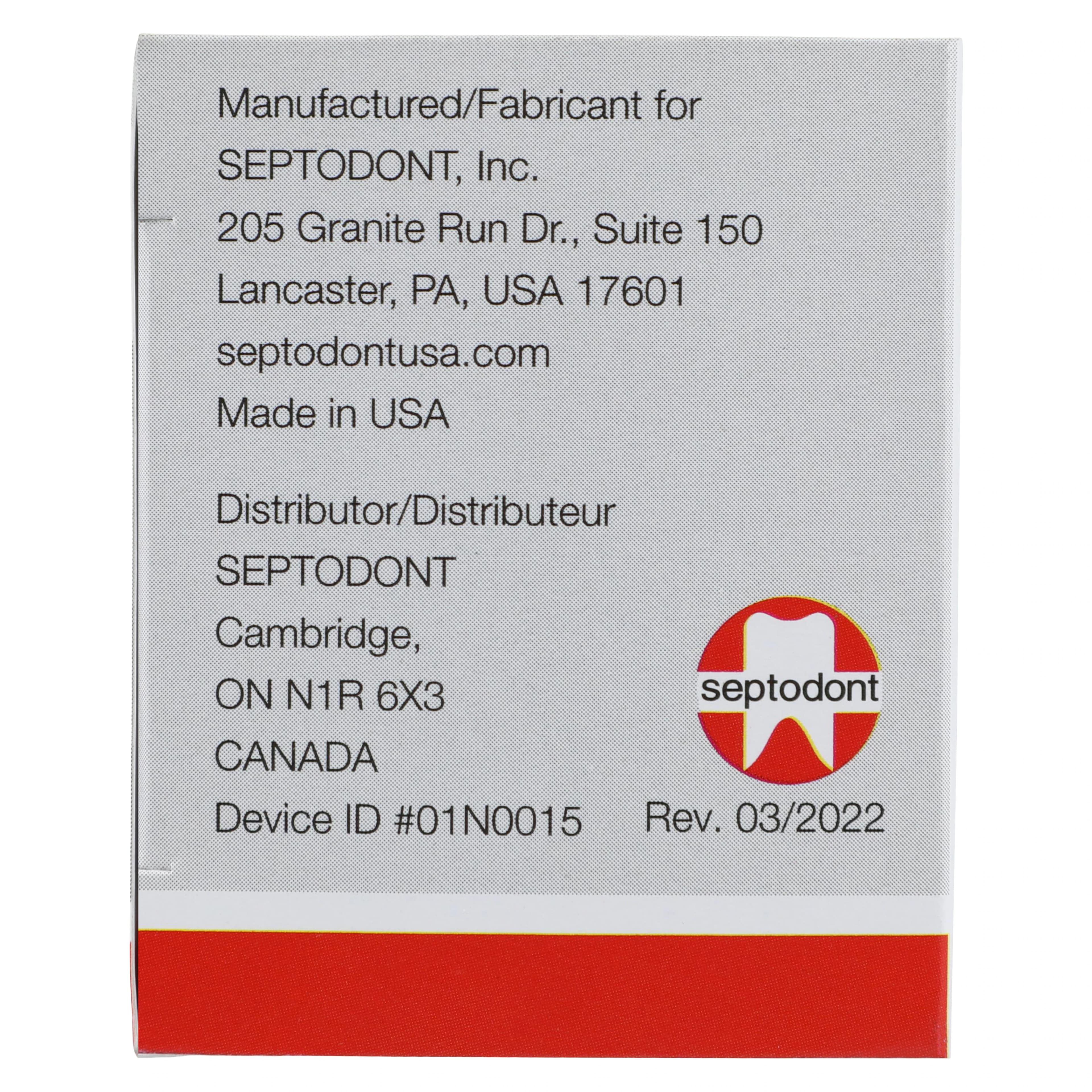 Septodont Aim Safe Needle Recapping Device, Autoclavable, 5/Box, 01N0015 thumbnail 5