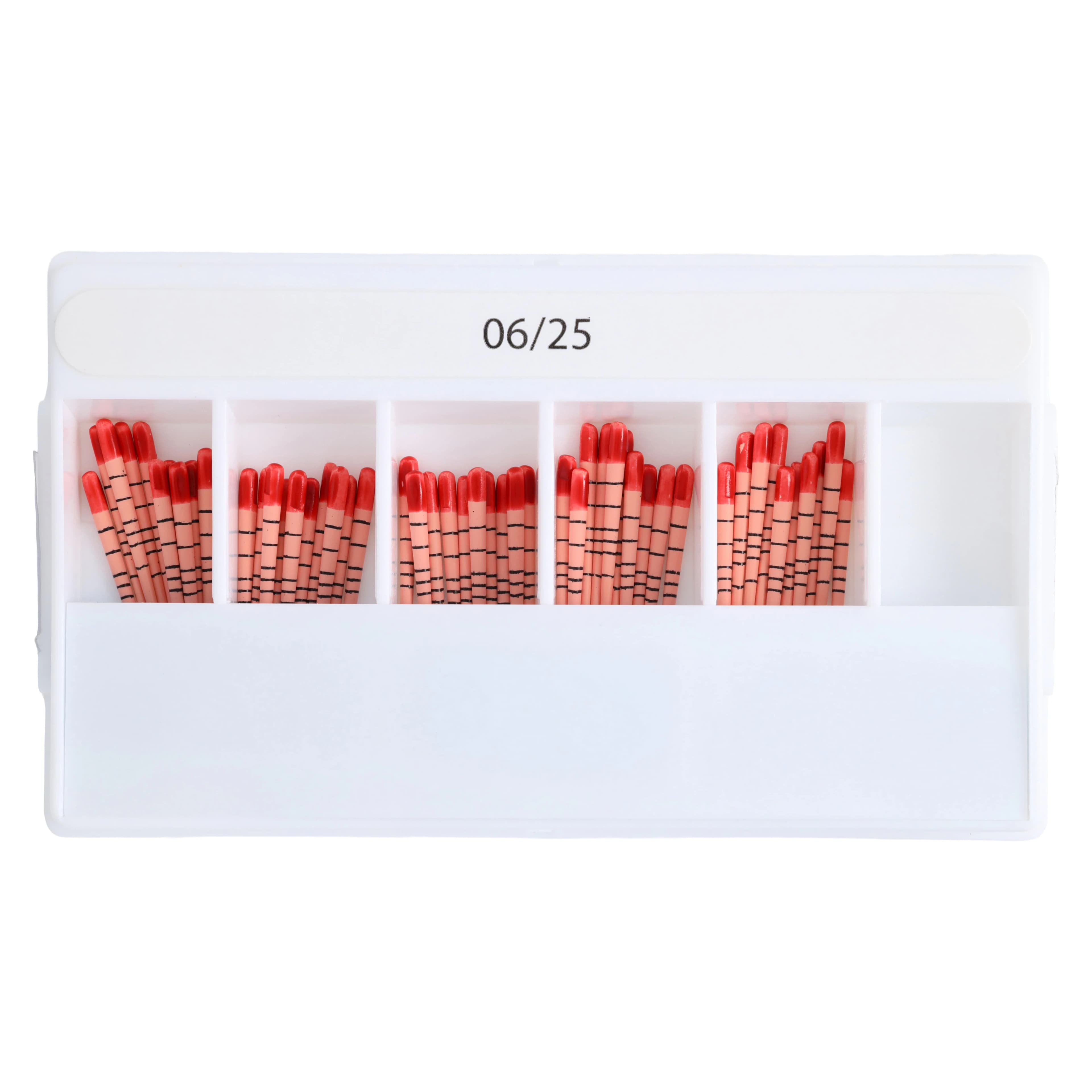 ZenFlex Gutta Percha Points, .06 Taper, Size #25 (0.25), Red, ISO Color-Coded, Pre-Tip, 50/Pack, 825-9625 thumbnail 7