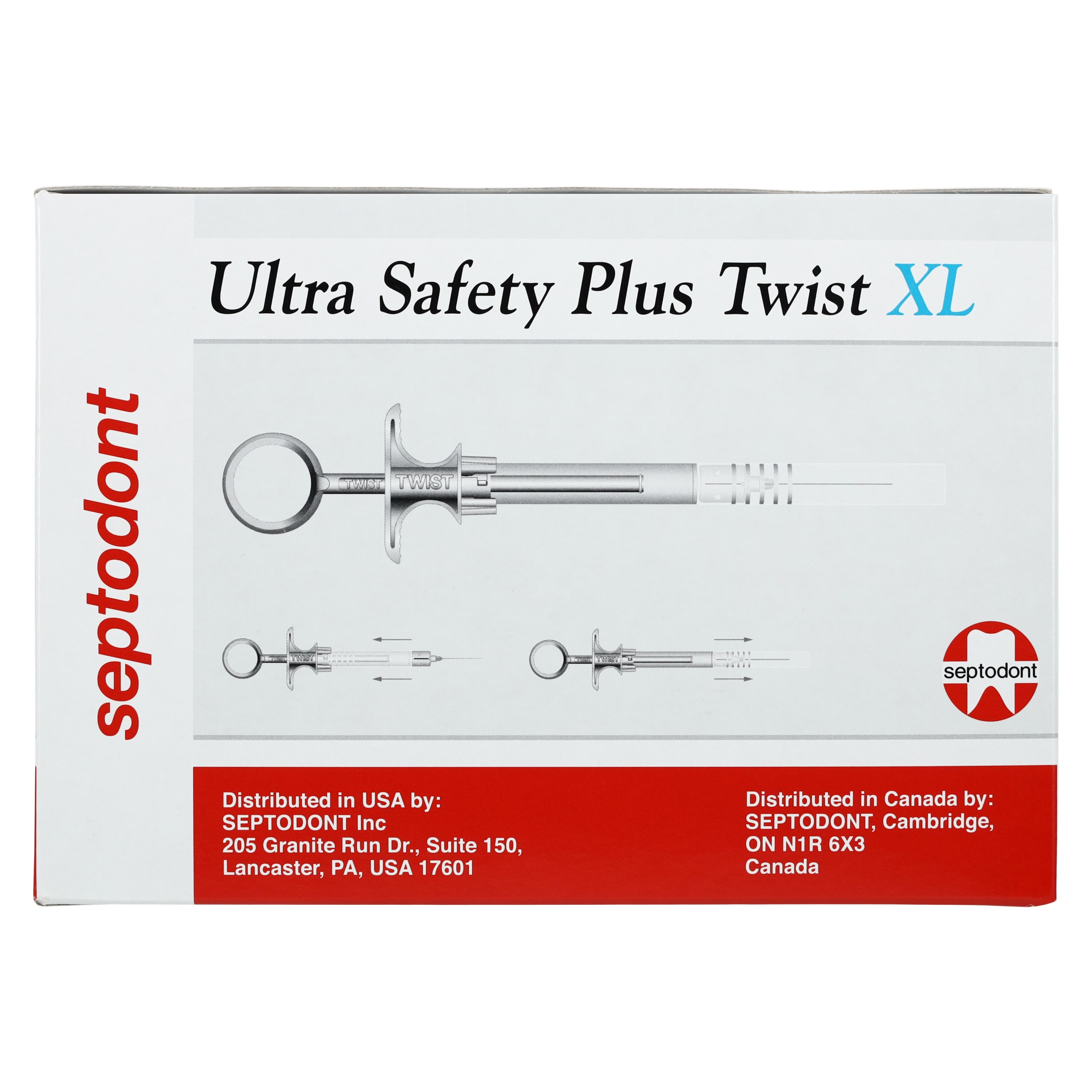 Ultra Safety Plus Twist XL 30G Extra Short Purple Injection Needles, 100/Box with 1 Syringe Handle, 01N4500 thumbnail 6