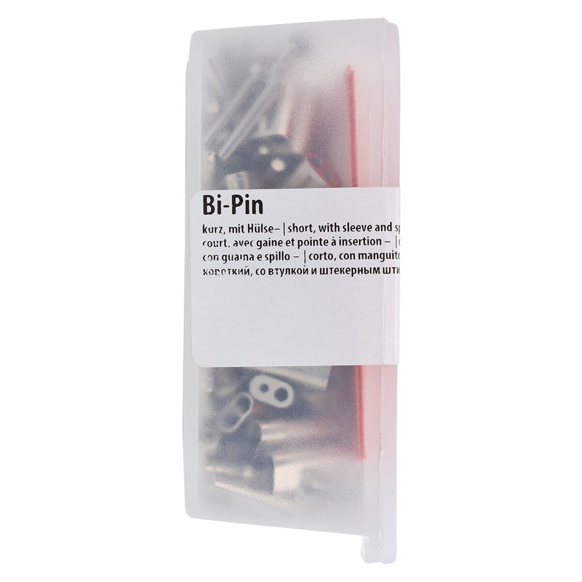 Renfert Bi-Pin Short with Sleeve, 13.5 mm, Nickel-Plated Dowel Pins, 100/Pkg, #326 thumbnail 4