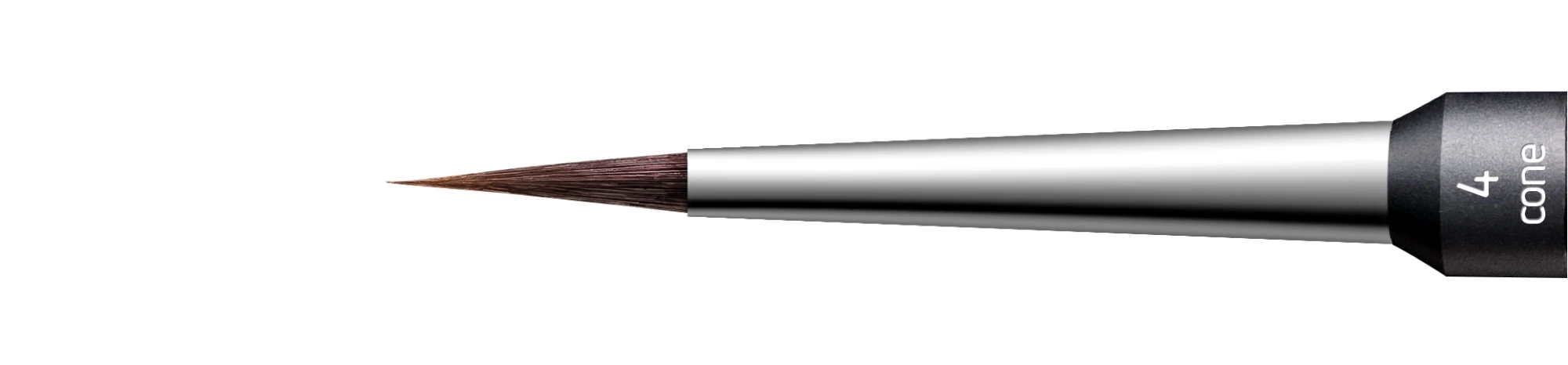Renfert lay:art evo Synthetic Ceramist Brush Refill Cone, Size 4, 2/Pkg - lay:art evo Size 4 Refill Cone Pack of 2 - Image 1