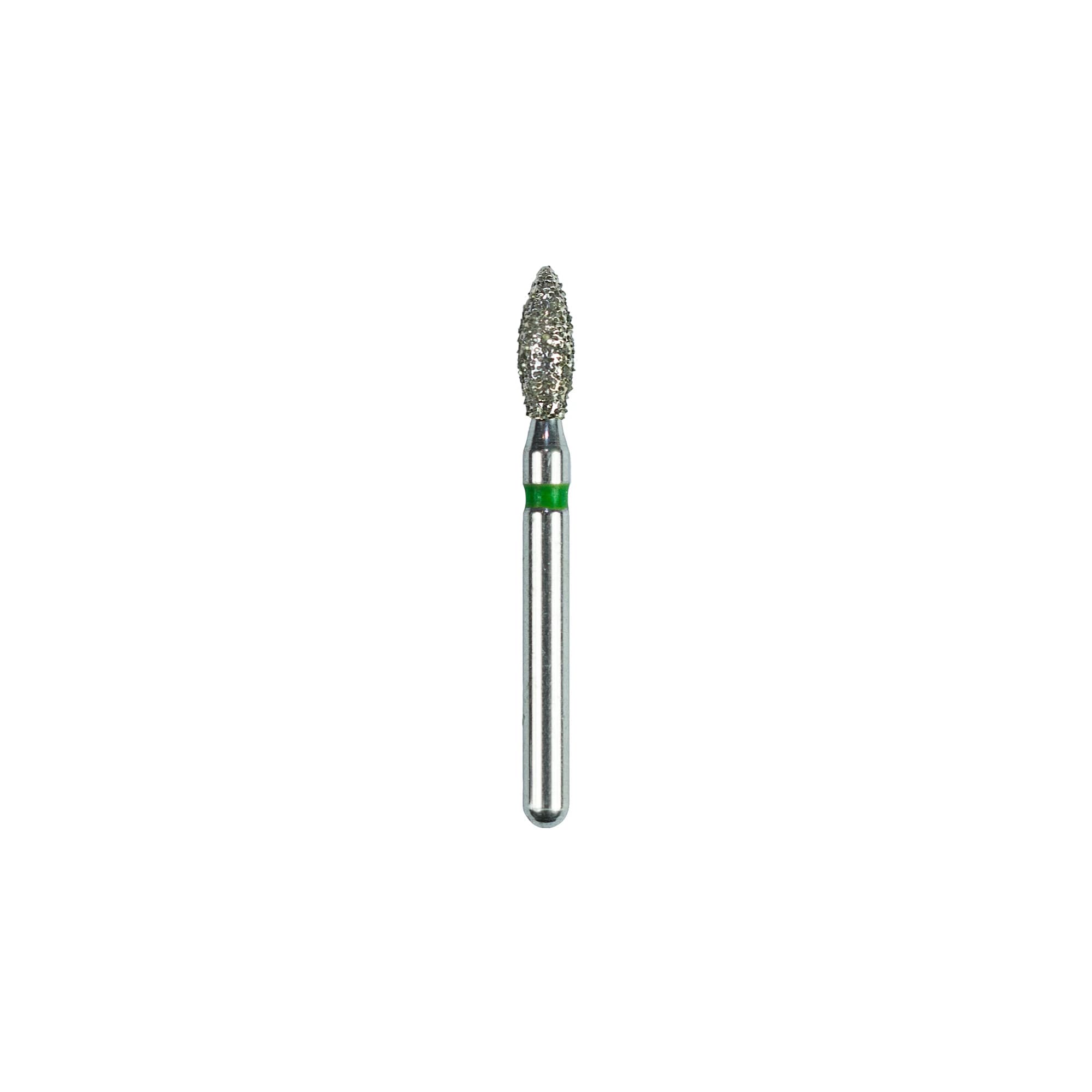 Kerr SimpliCut Single-Use Sterile Diamond Bur, Coarse Grit, Egg/Football Shape, Friction Grip, 25/Pack, C368-018-D - #368-018 Coarse SimpliCut Diamond Bur Egg/Football Pack of 25 - Image 1
